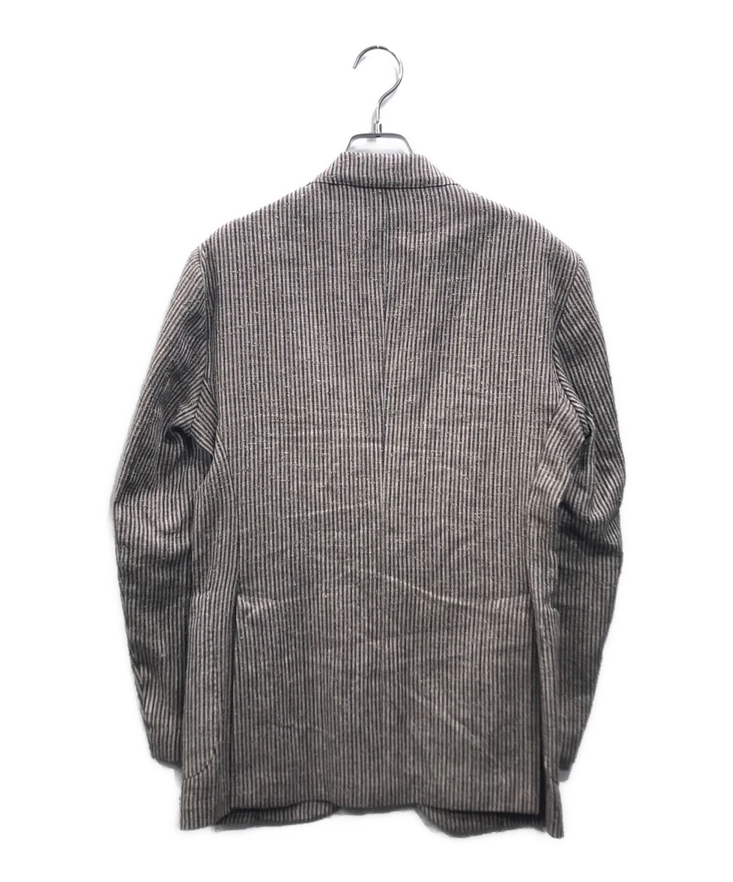 中古・古着通販】0909 (ゼロナインゼロナイン) リネン混ジャケット 