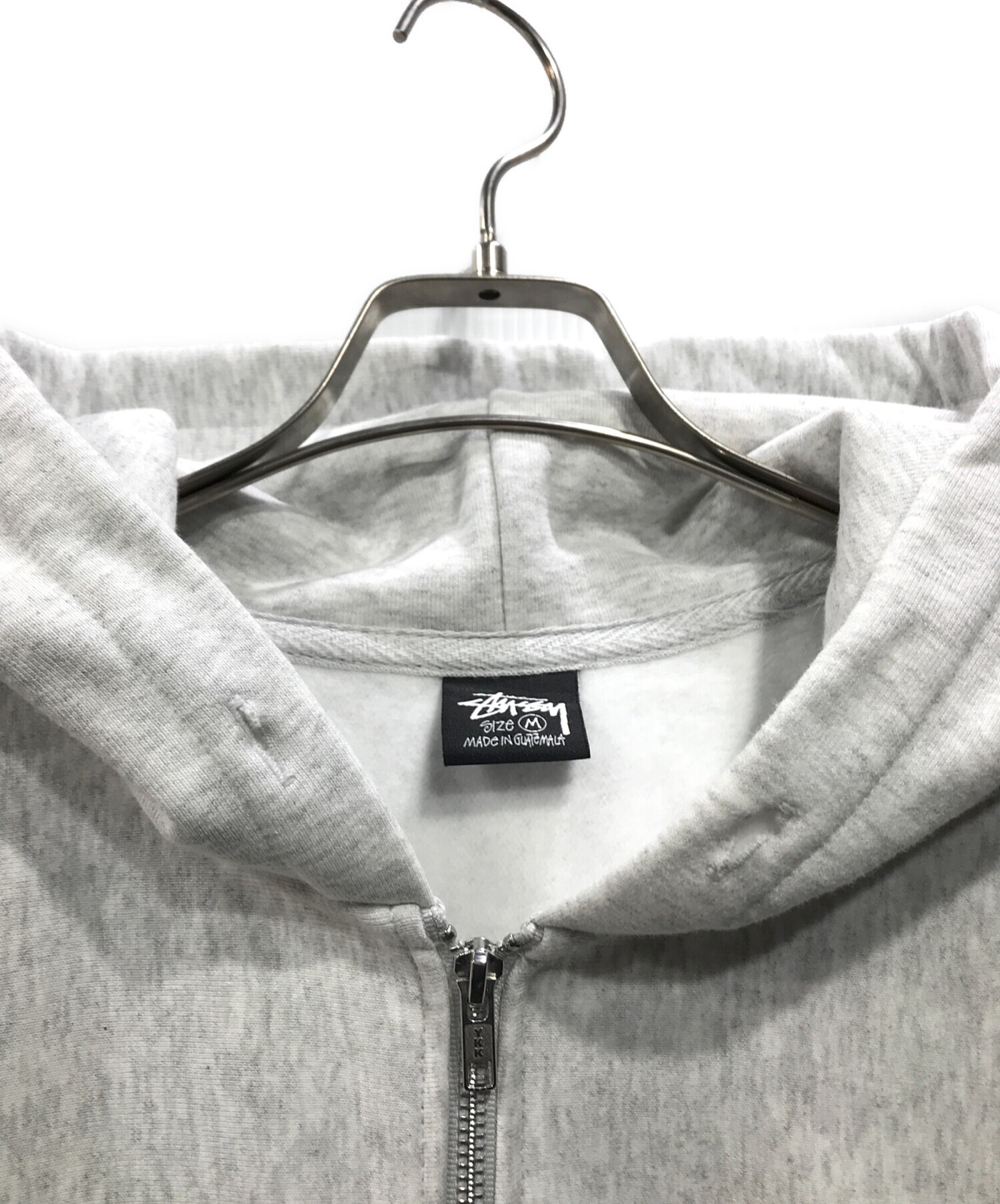 中古・古着通販】stussy (ステューシー) ロゴジップパーカー 中古・古着通販】stussy (ステューシー) ロゴジップパーカー