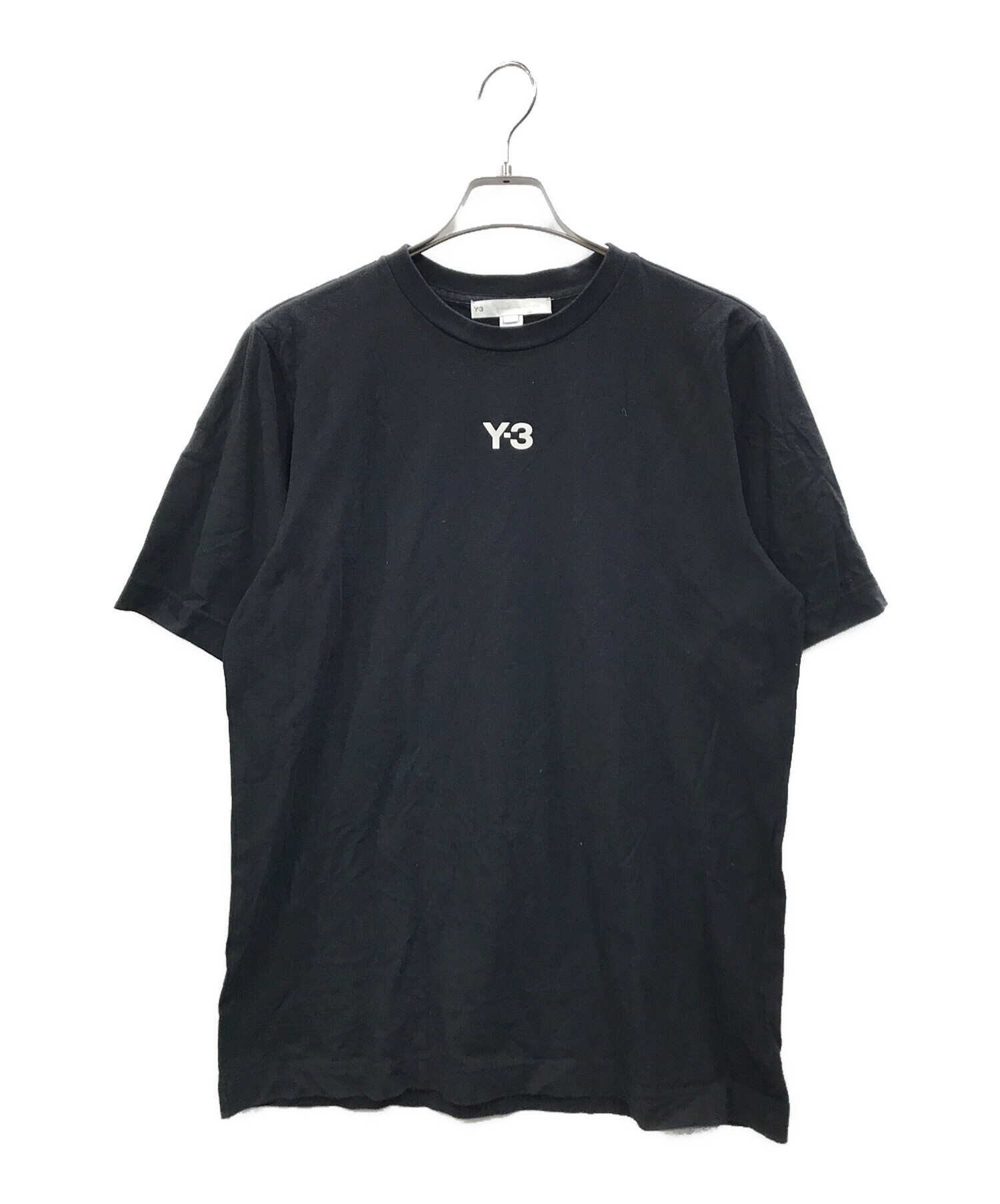 中古・古着通販】Y-3 (ワイスリー) 20th ロゴTシャツ ブラック サイズ 