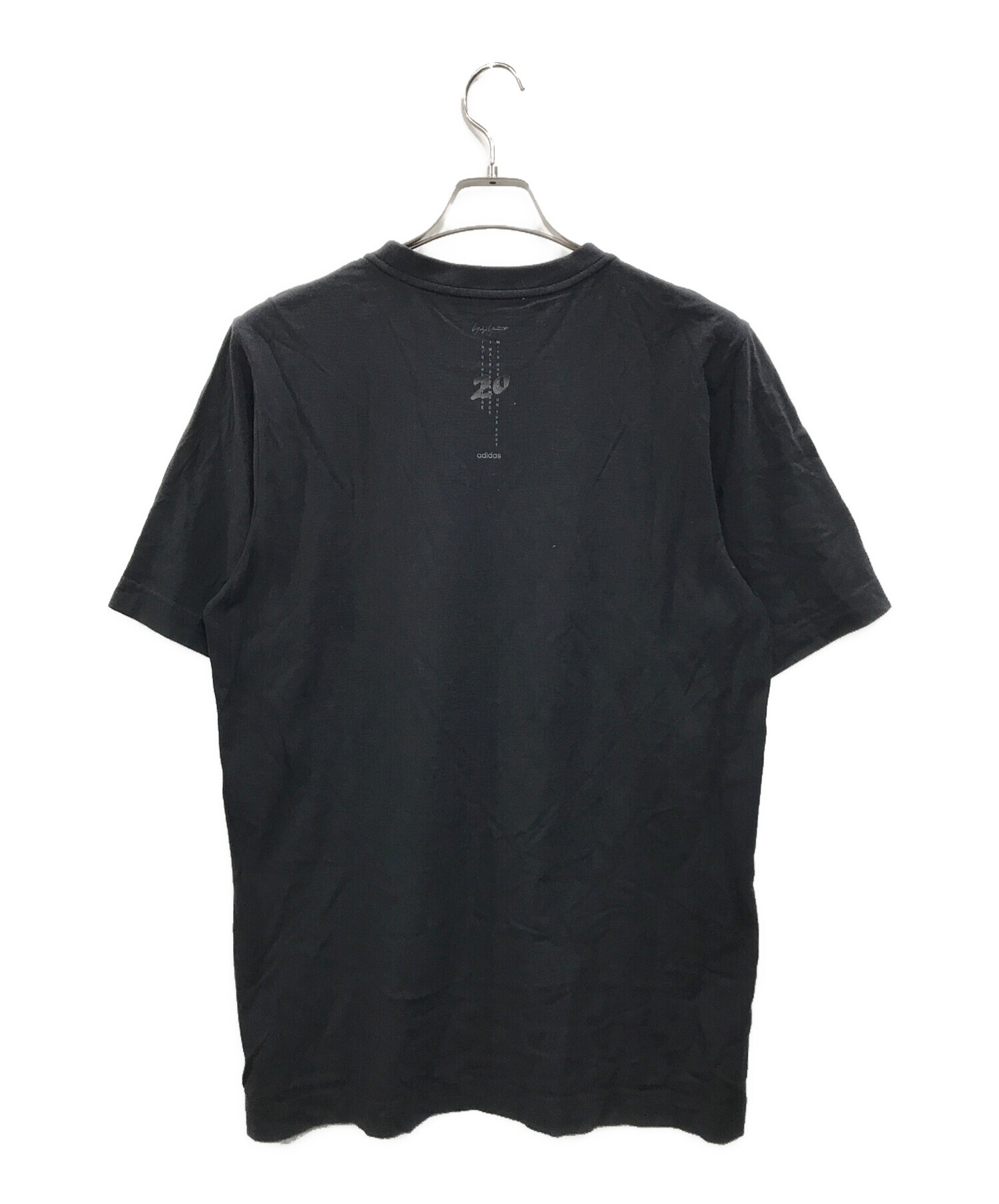 中古・古着通販】Y-3 (ワイスリー) 20th ロゴTシャツ ブラック サイズ 