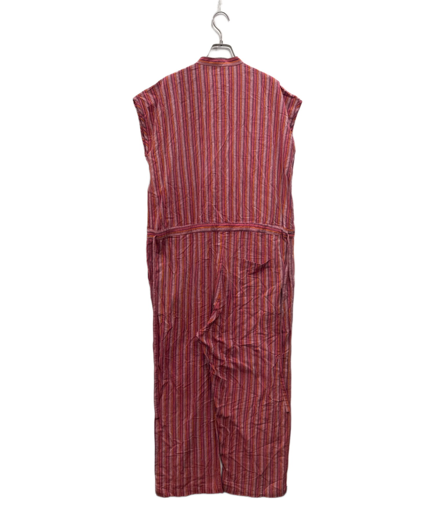 SOIL - お値下げ【タグ付き新品】SOIL ソイル　チュニック　ワンピース　レッド 中古・古着通販】SOIL (ソイル) オールインワン レッド サイズ:Ⅰ