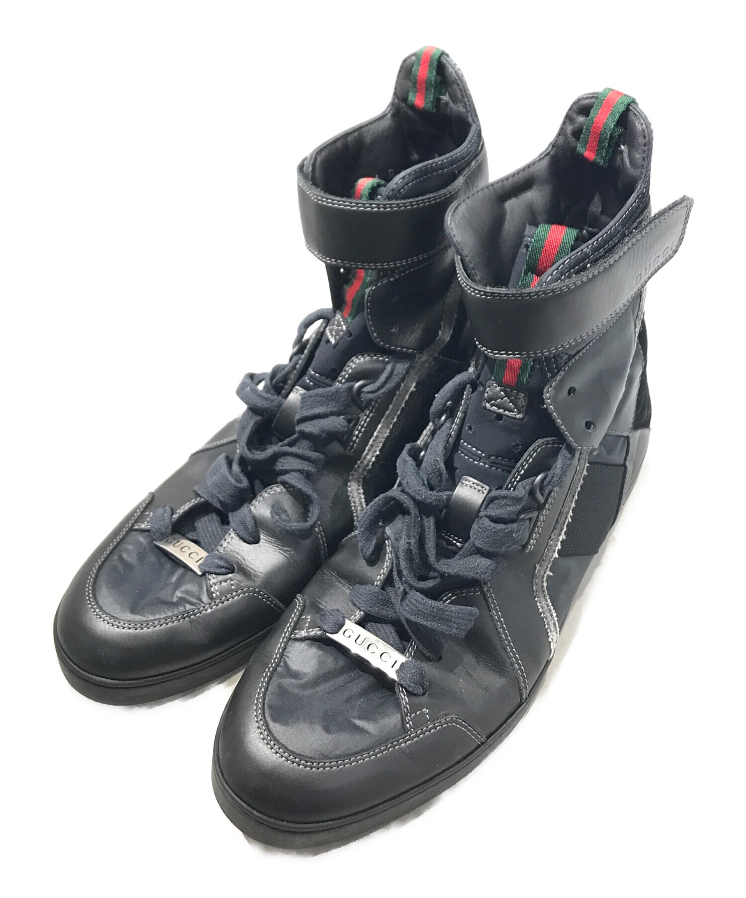 中古・古着通販GUCCI GUCCI グッチ /シェリーライン スニーカー 黒 