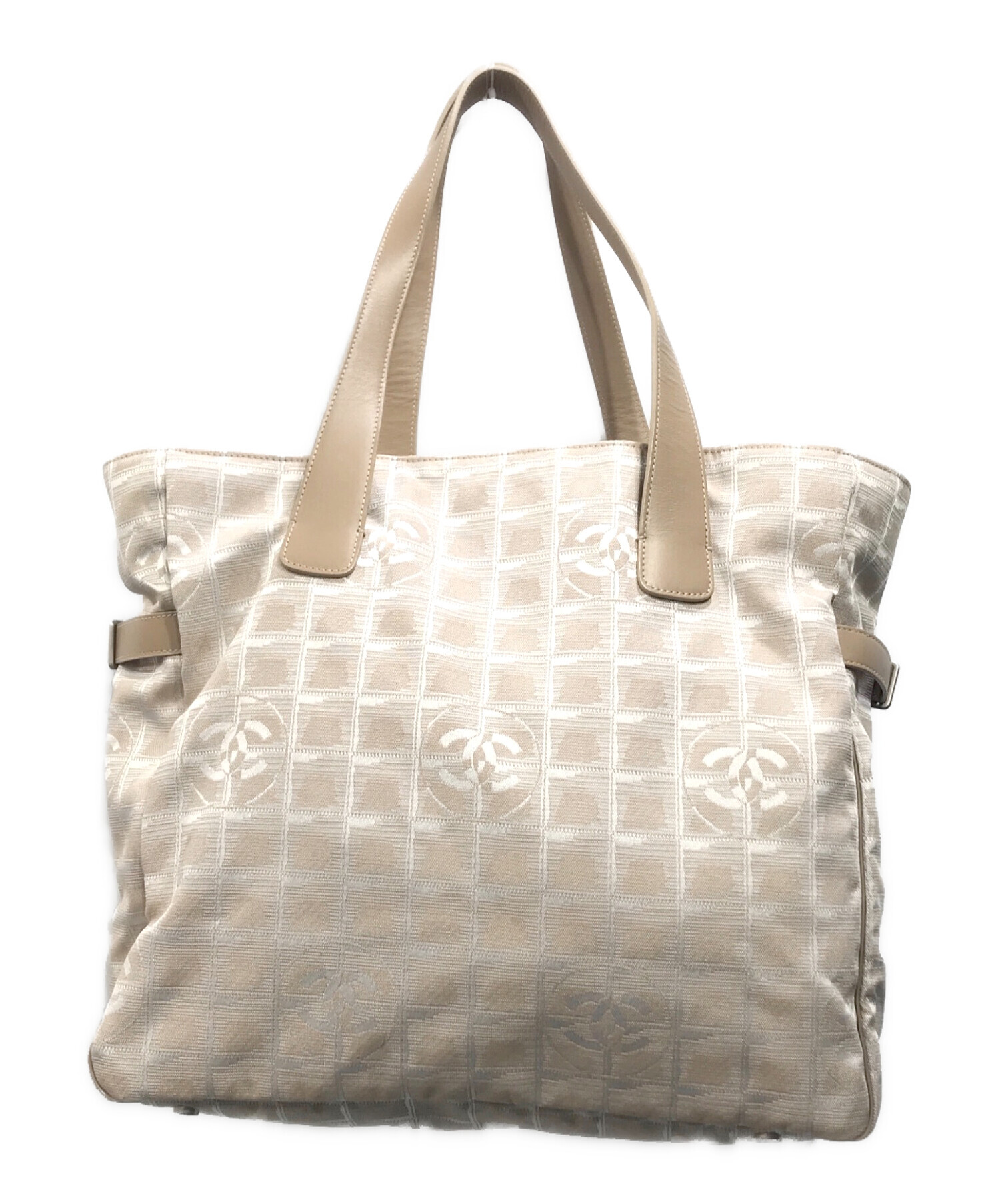 中古・古着通販】CHANEL (シャネル) ニュートラベルラインGM ベージュ 