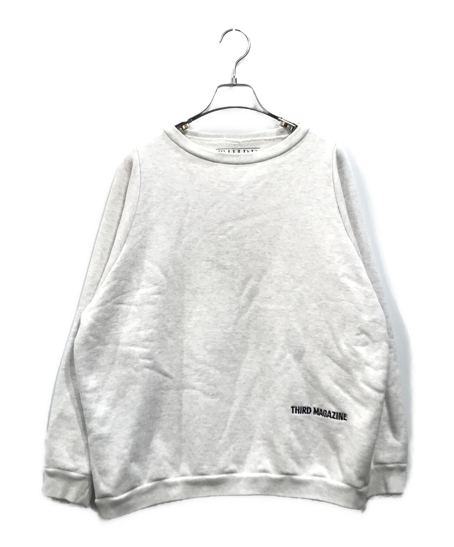 中古・古着通販】THIRD MAGAZINE (サードマガジン) スウェット グレー