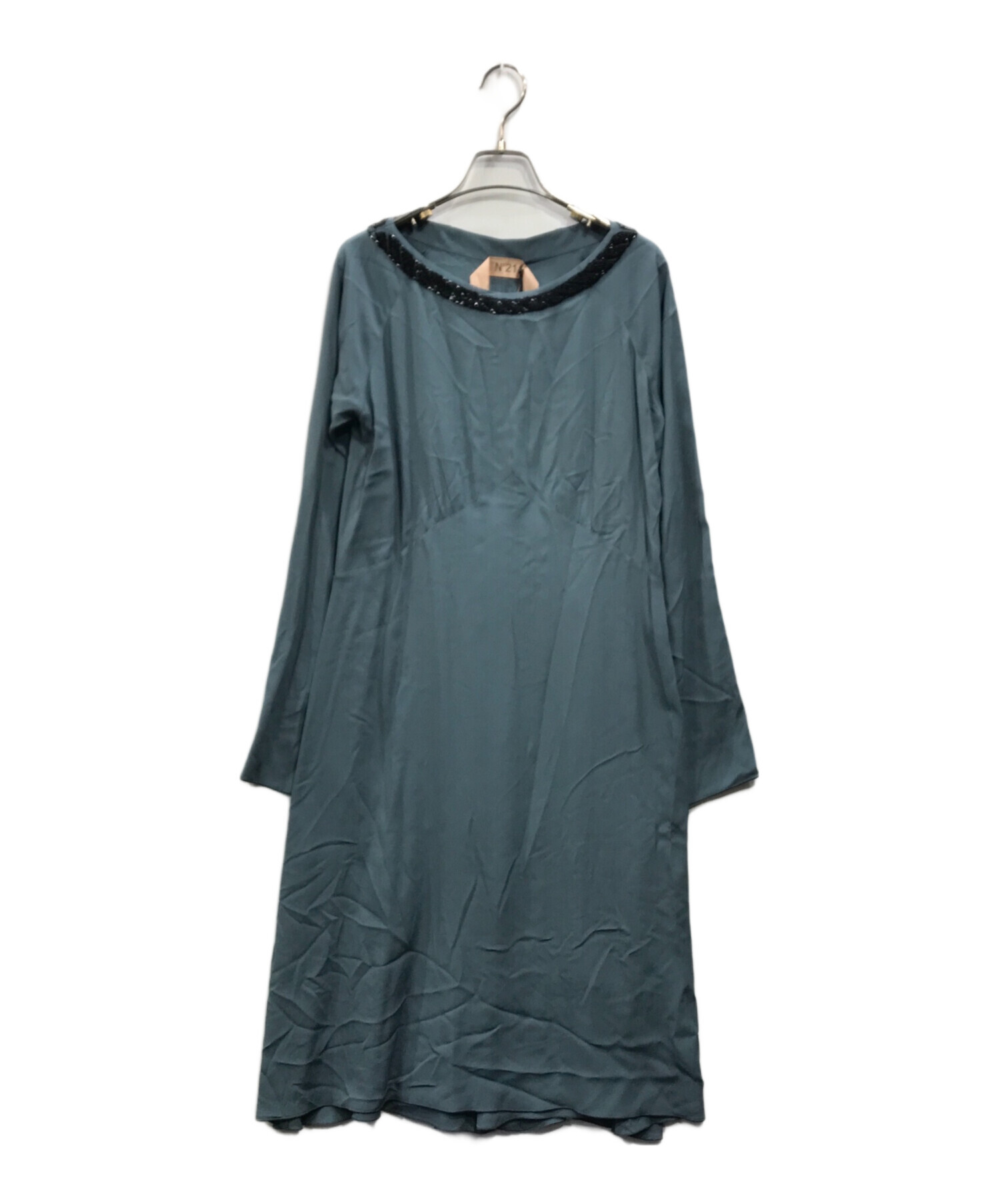 中古・古着通販】N°21 (ヌメロヴェントゥーノ) シルク混ワンピース 
