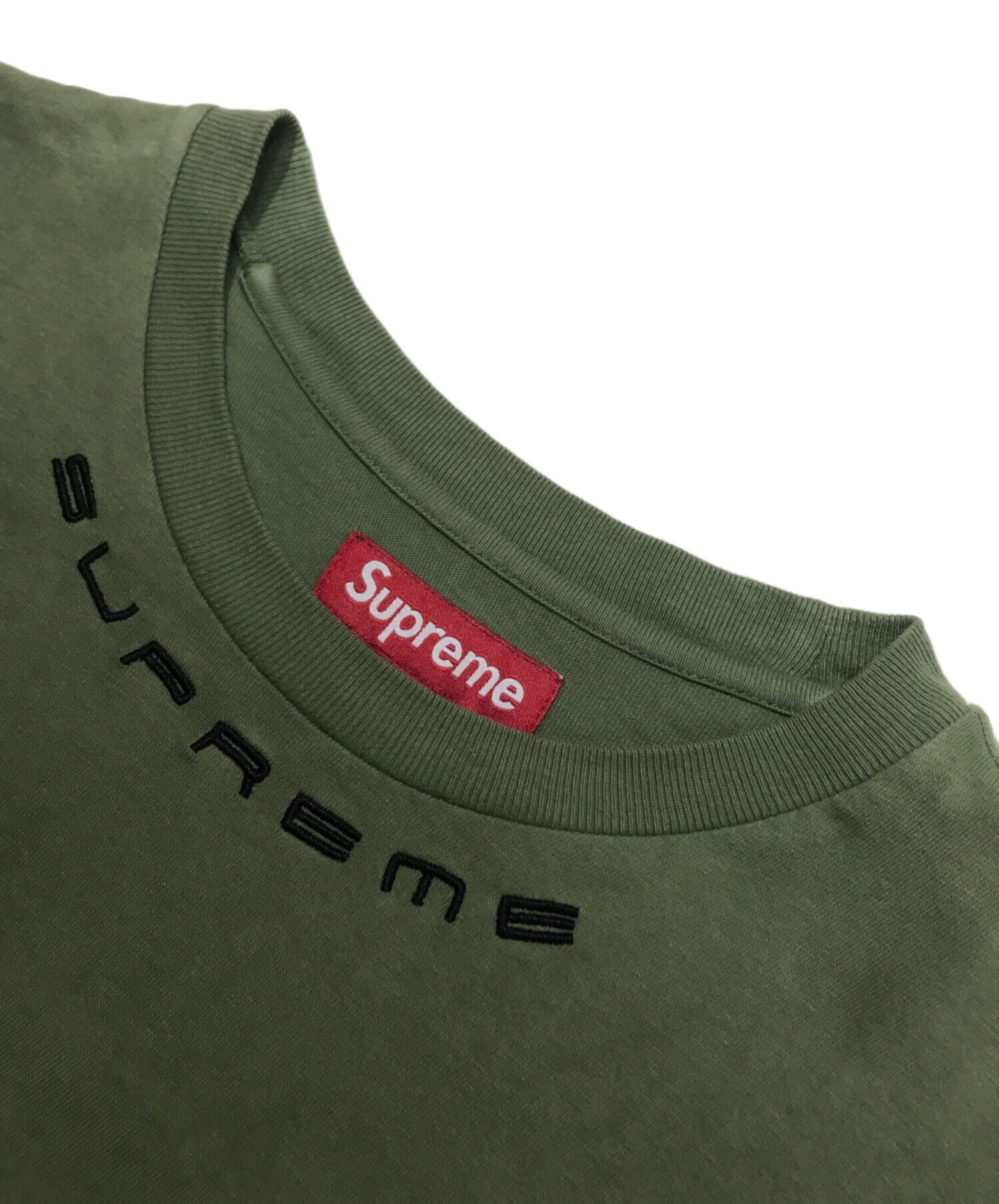 中古・古着通販】Supreme (シュプリーム) collar logo l/s top 