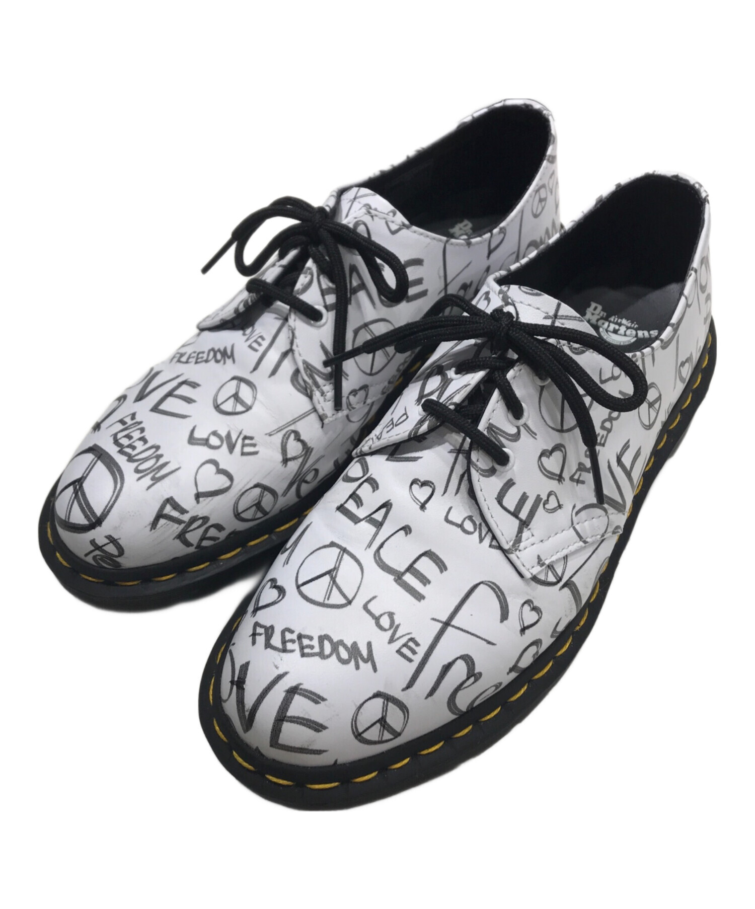 中古・古着通販】Dr.Martens (ドクターマーチン) Script Peace Love