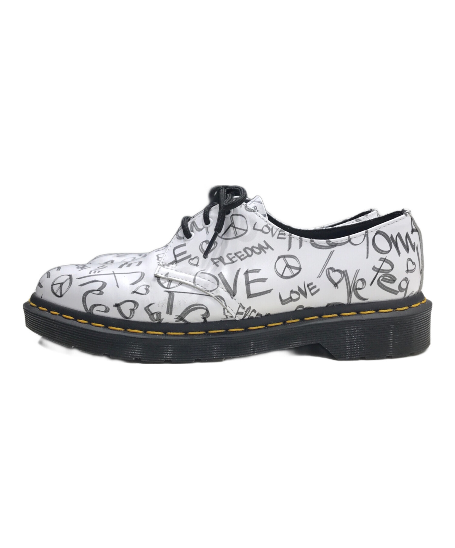 中古・古着通販】Dr.Martens (ドクターマーチン) Script Peace Love