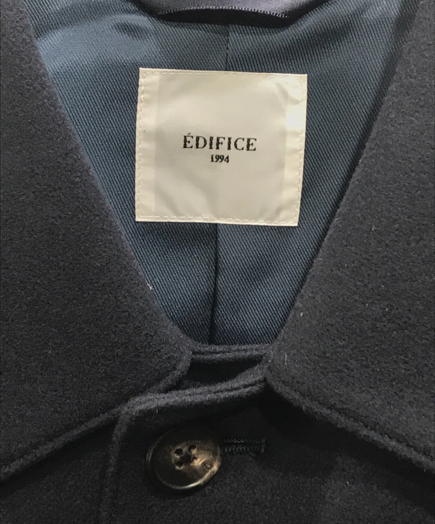 中古・古着通販】EDIFICE (エディフィス) 120s ブレンド メルトンカー 