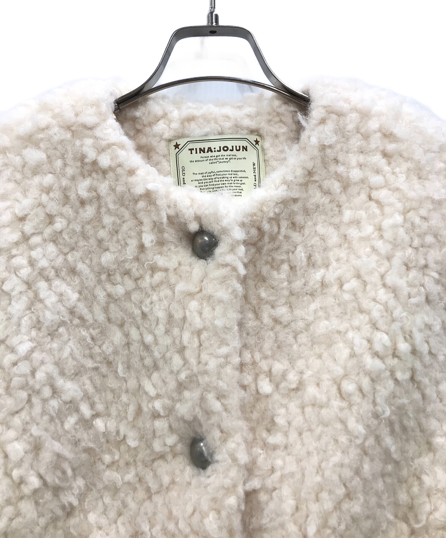 中古・古着通販】TINA JOJUN (ティーナ ジョジュン) フェイクファー