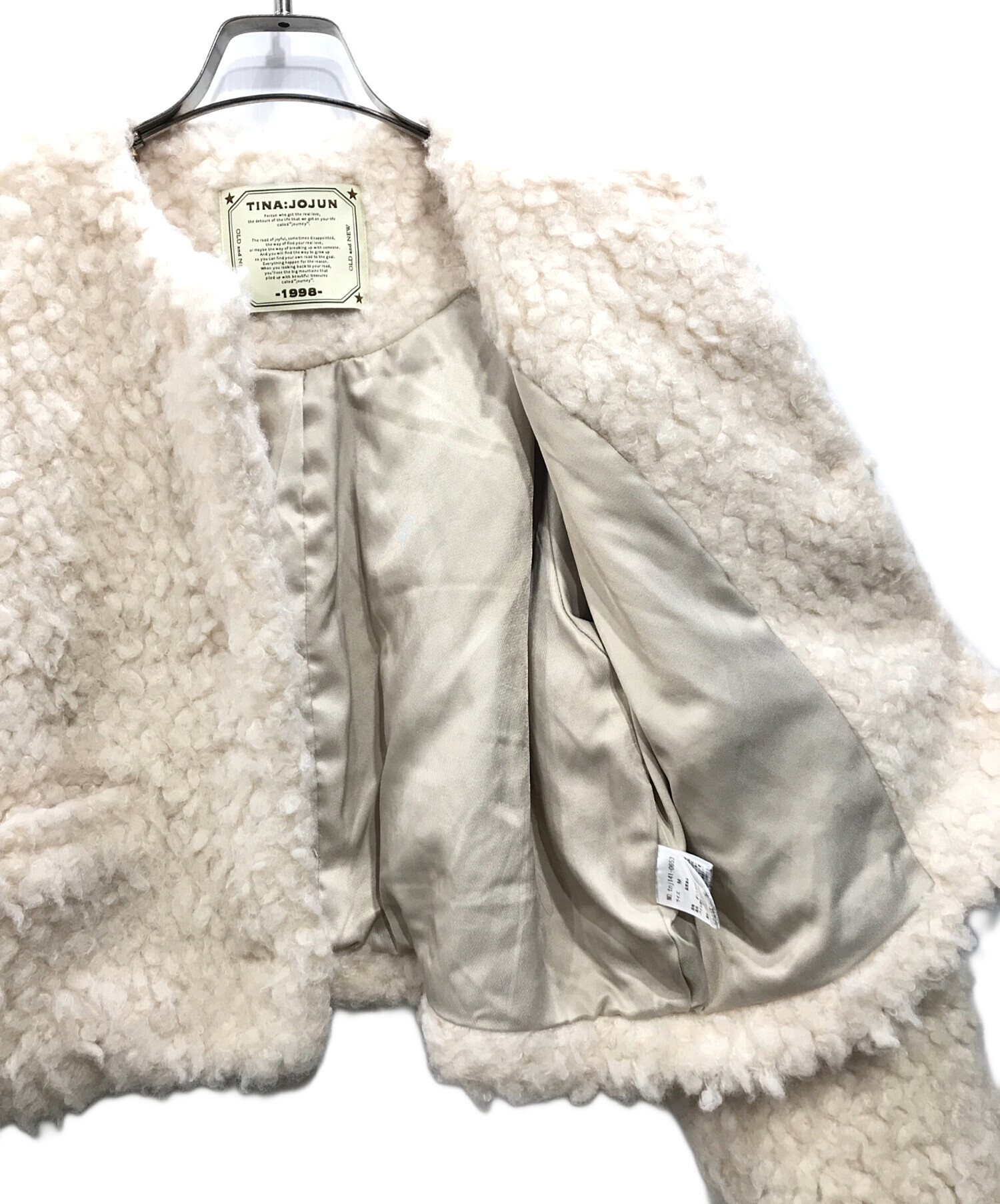 中古・古着通販】TINA JOJUN (ティーナ ジョジュン) フェイクファー