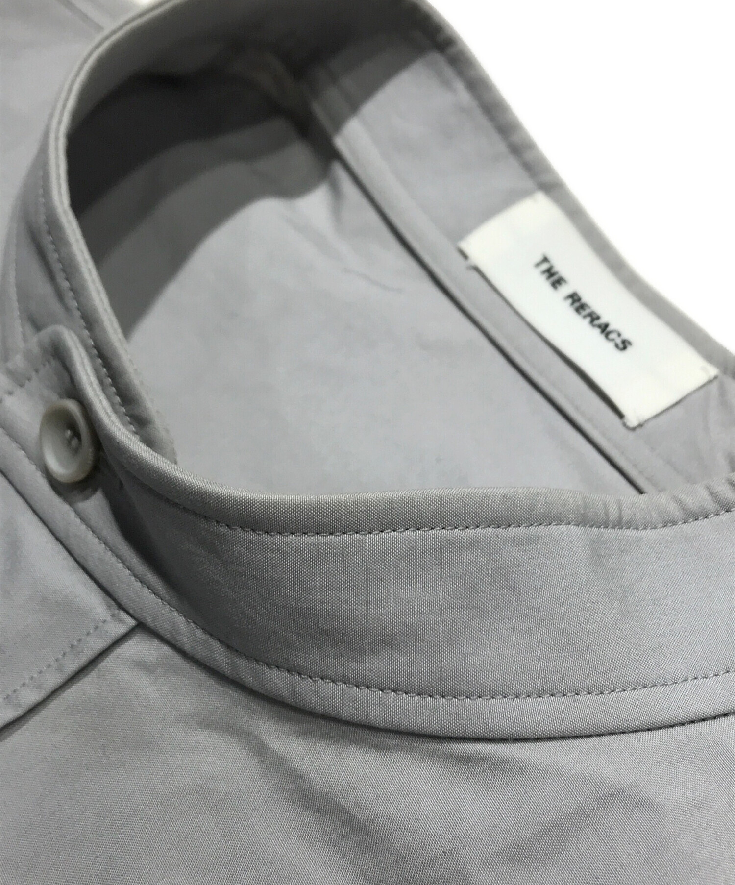中古・古着通販】THE RERACS (ザ リラクス) THE PLACKET SHIRT グレー