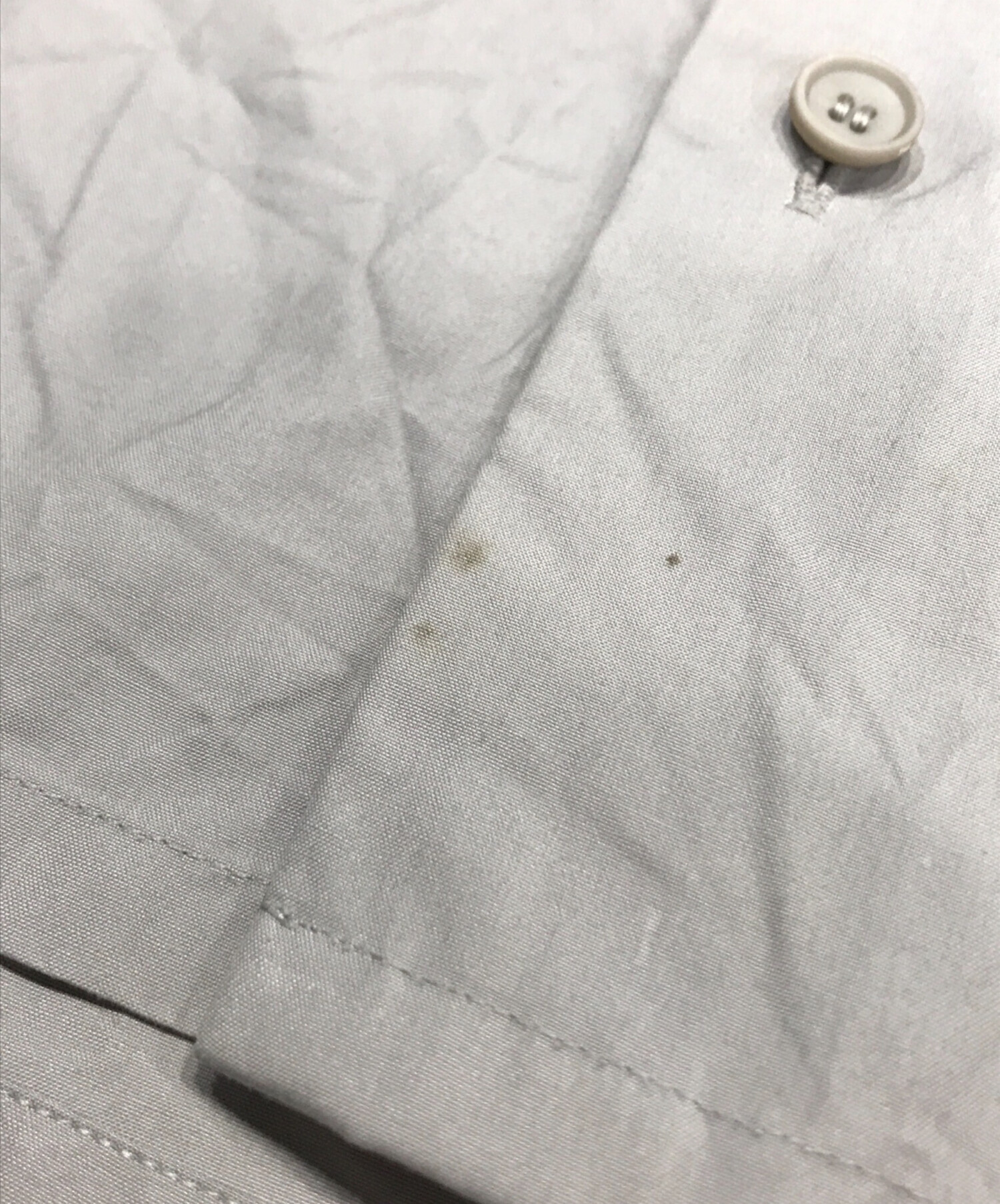 中古・古着通販】THE RERACS (ザ リラクス) THE PLACKET SHIRT グレー