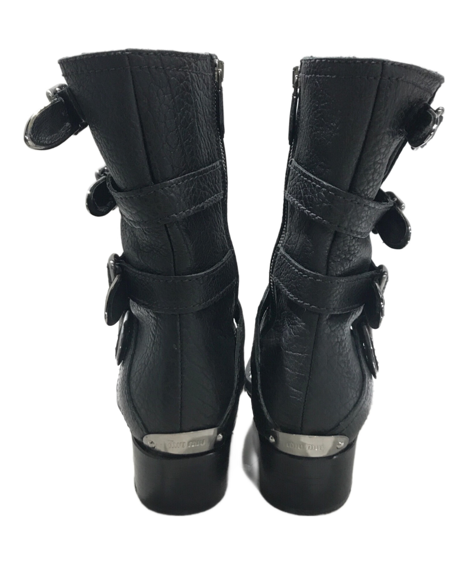 90s miumiu ウエスタンブーツ エンジニアブーツ レザー アーカイブ 90s miumiu ウエスタンブーツ エンジニアブーツ レザー