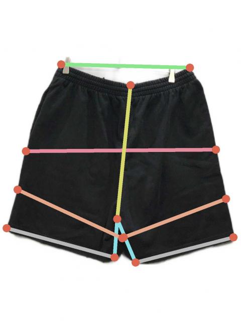中古・古着通販】BALENCIAGA (バレンシアガ) スウェットハーフパンツ