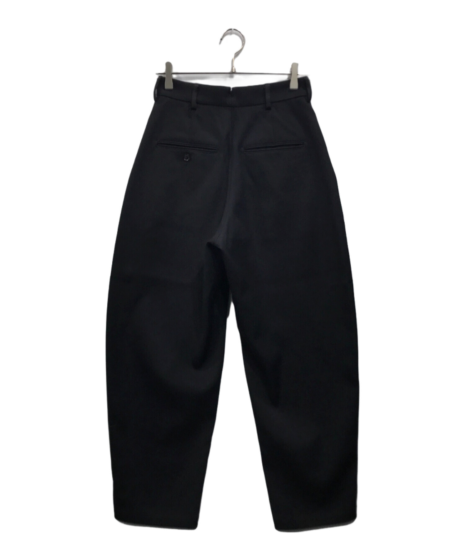 中古・古着通販】LOEFF (ロエフ) TW ナロー ボンタンパンツ ブラック