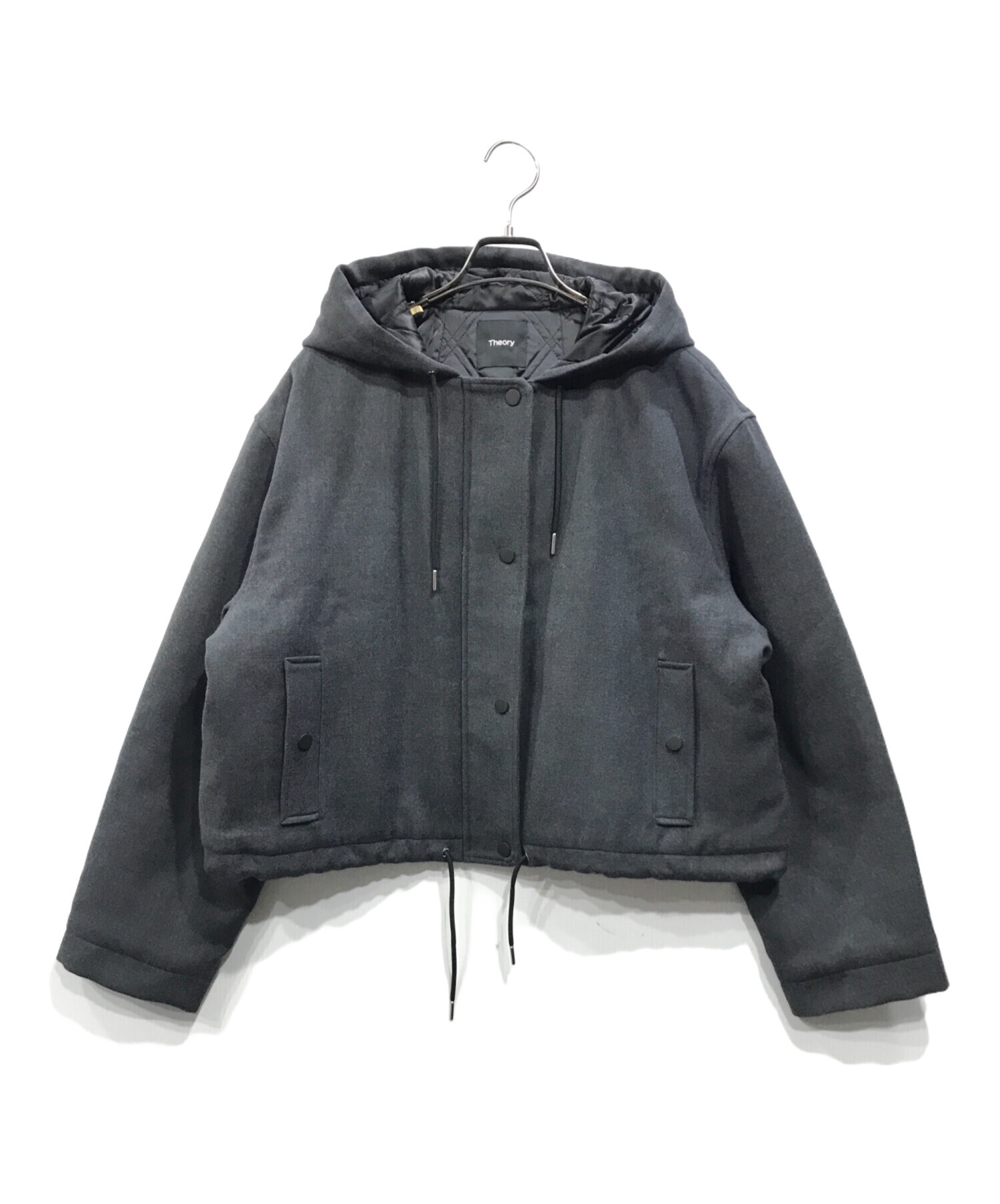 中古・古着通販】theory (セオリー) Double Flannel Cropped Parka