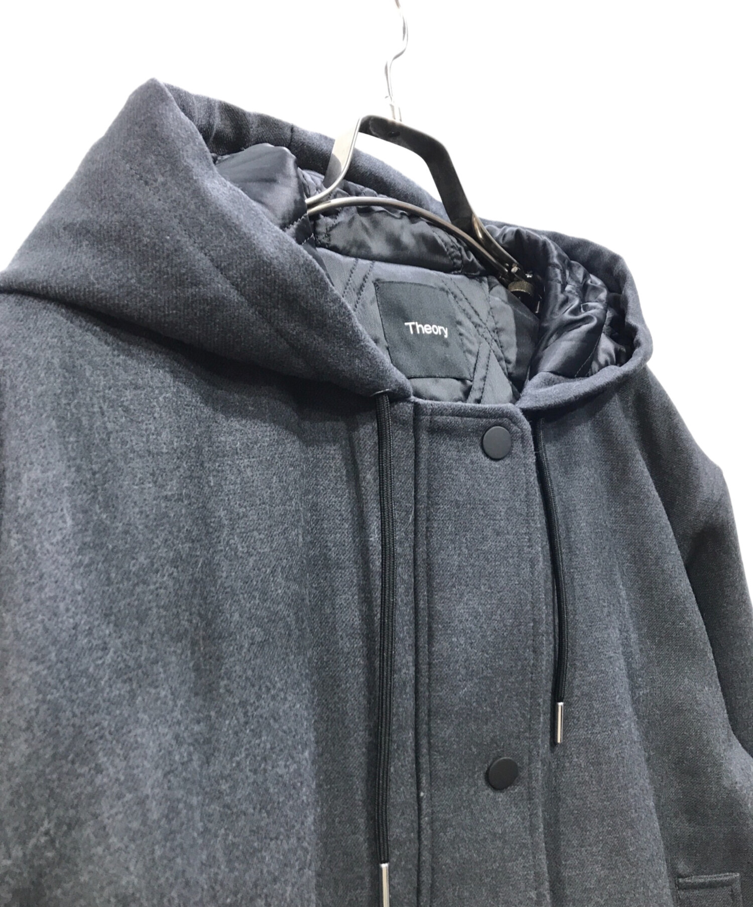 中古・古着通販】theory (セオリー) Double Flannel Cropped Parka