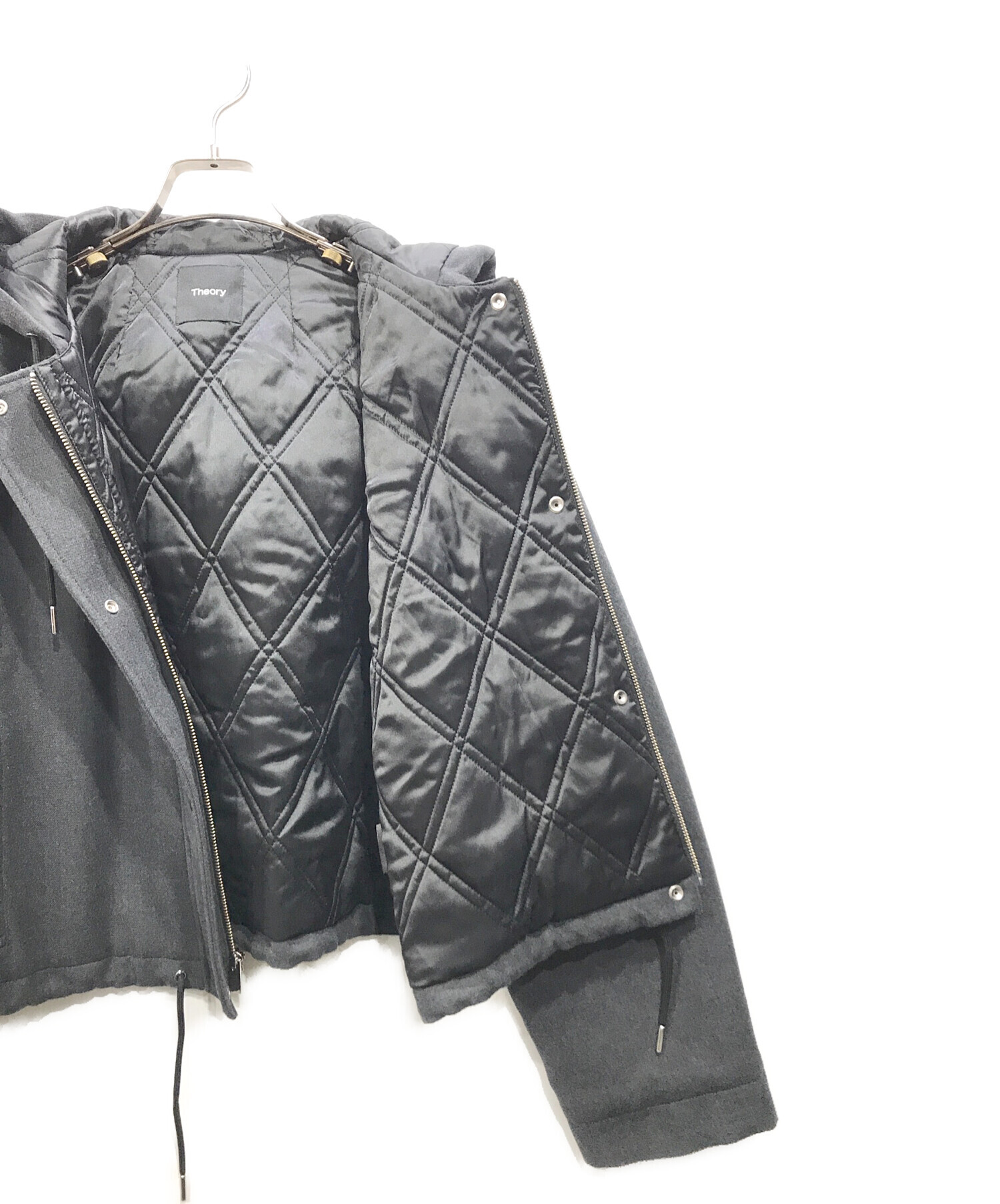 中古・古着通販】theory (セオリー) Double Flannel Cropped Parka