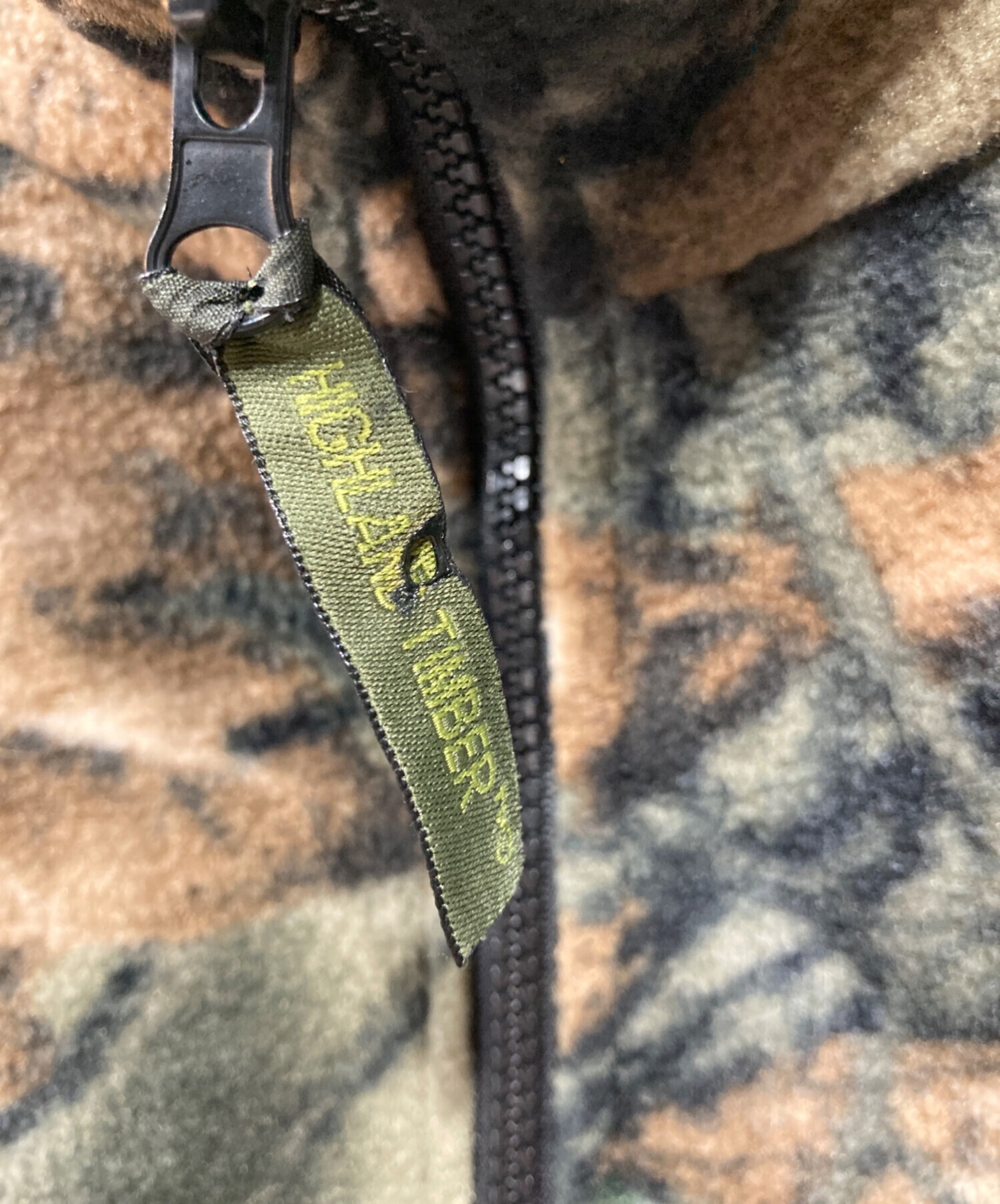 【21】TRAIL CREST トレイルクレスト ツリー柄フリースジャケット Trail Crest アウター カモフラージュ ツリーカモフリース Columbia