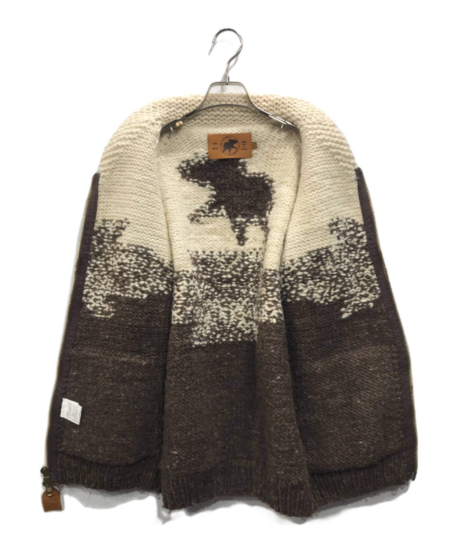 ハンティングワールド　ニット 中古・古着通販】HUNTING WORLD (ハンティングワールド) カウチン