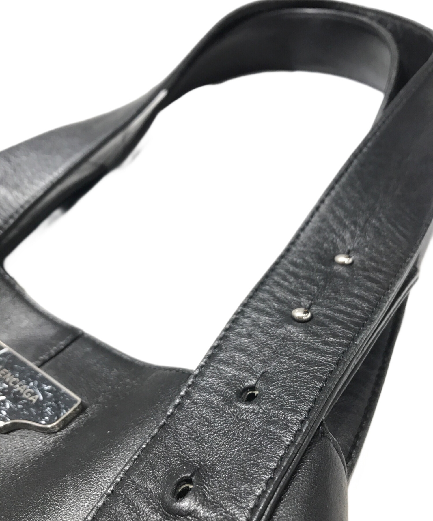 中古・古着通販】BALENCIAGA (バレンシアガ) レザートートバッグ