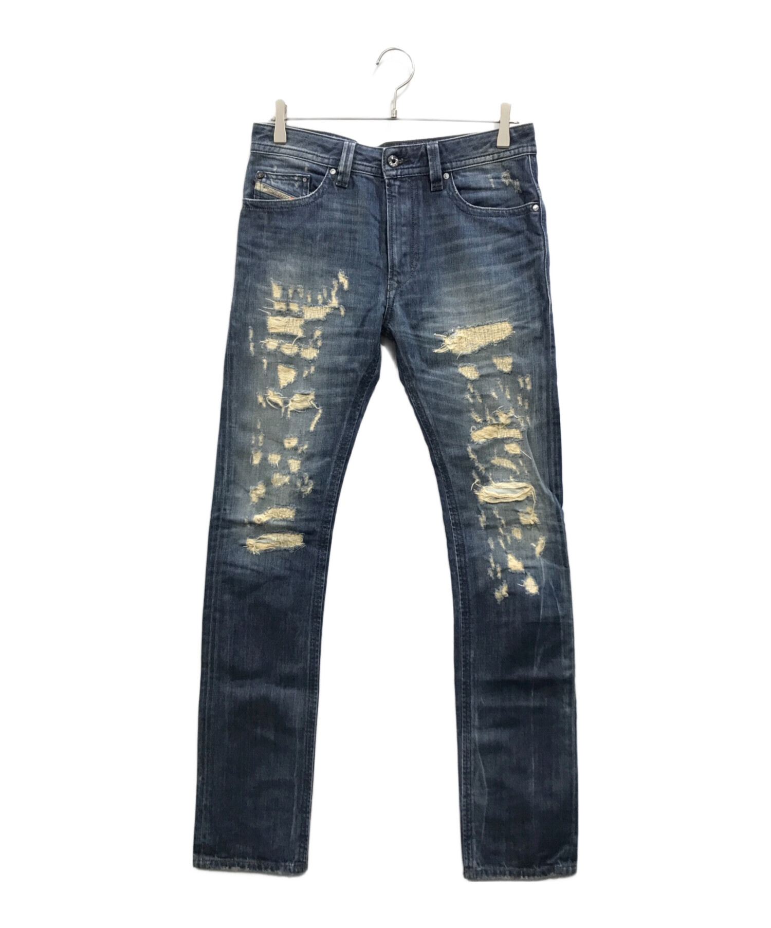 中古・古着通販】DIESEL (ディーゼル) THAVARデニムパンツ ブルー