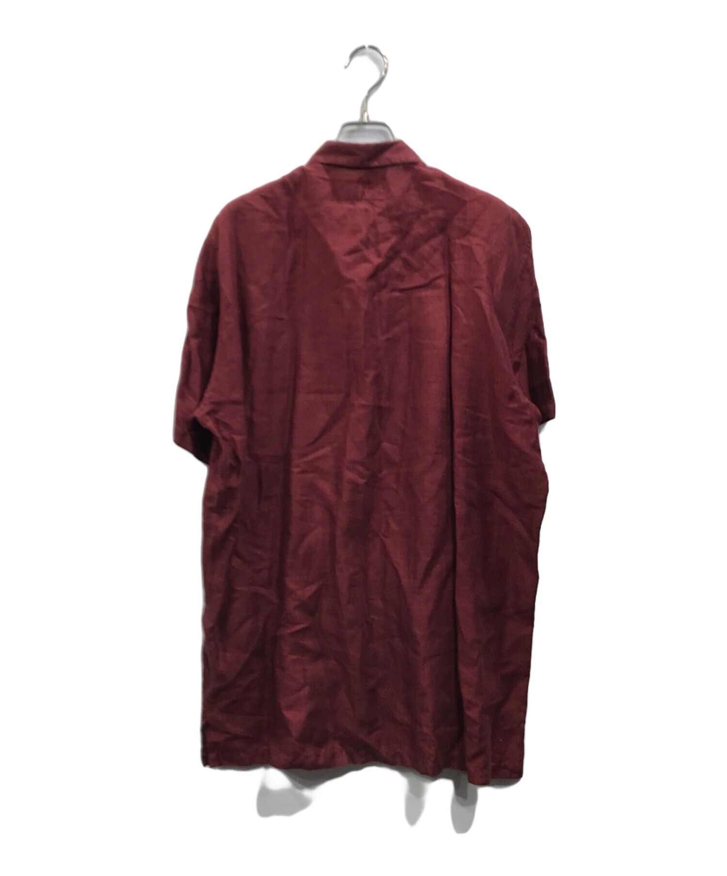 PAPAS パパス アロハシャツ サイズ:M     レッド メンズ / 240001142902 アロハシャツ パパス レッド PAPAS 中古・古着通販PAPAS サイズ:M