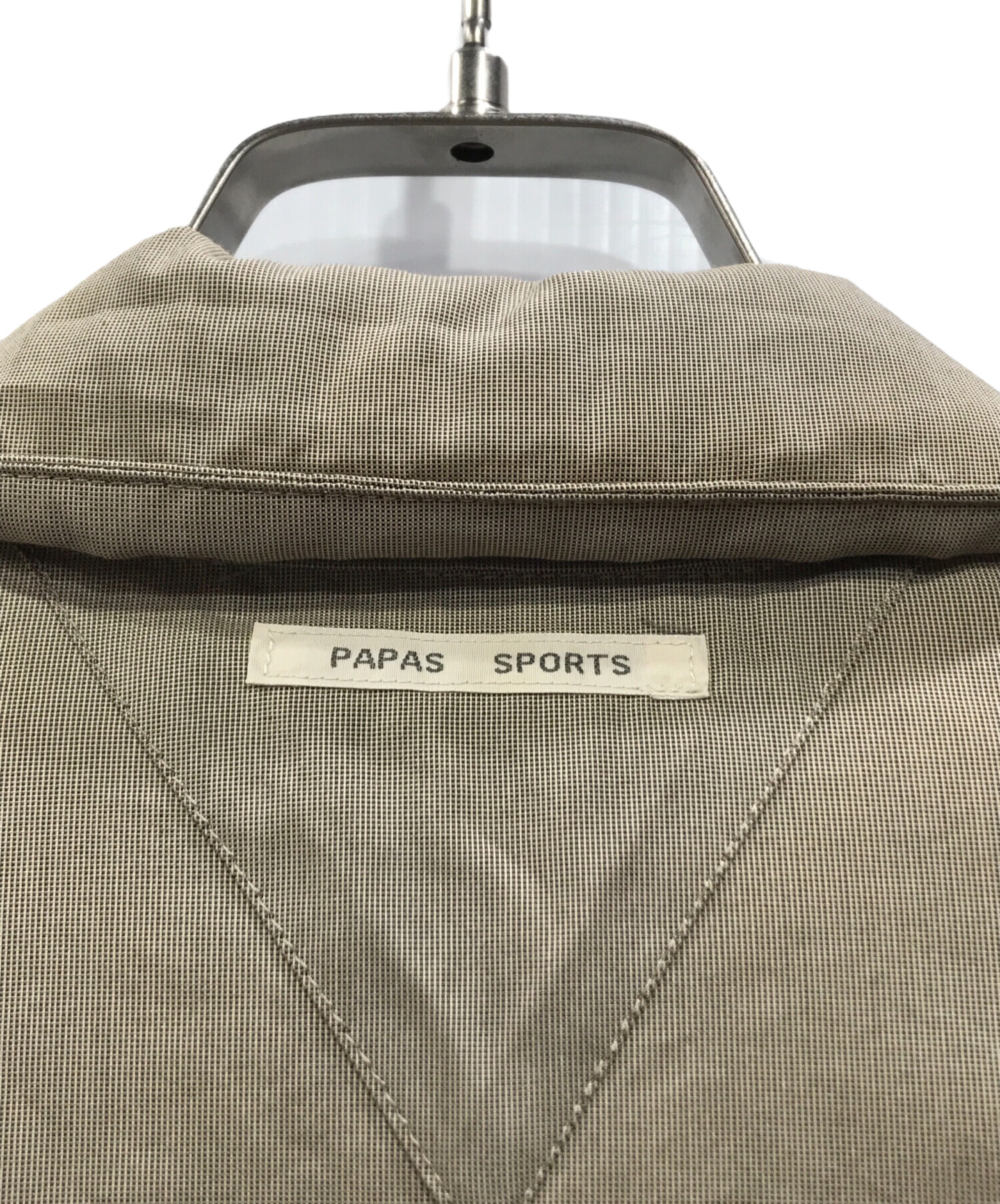 中古・古着通販】PAPAS (パパス) ダウンジャケット ベージュ サイズ:52