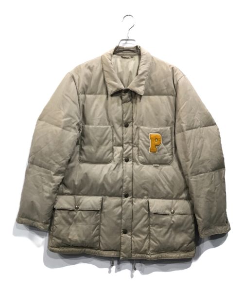 中古・古着通販】PAPAS (パパス) ダウンジャケット ベージュ サイズ:52