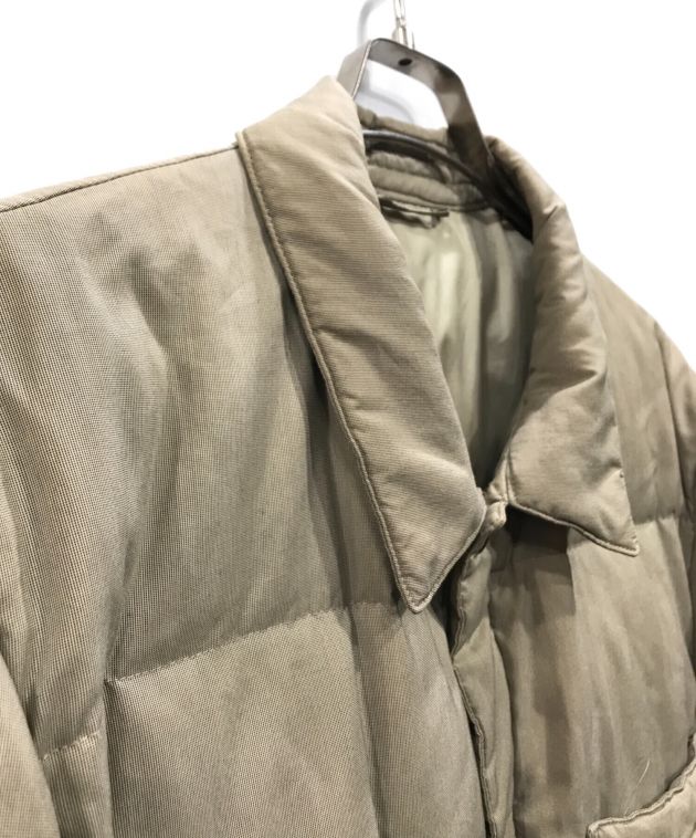 中古・古着通販】PAPAS (パパス) ダウンジャケット ベージュ サイズ:52