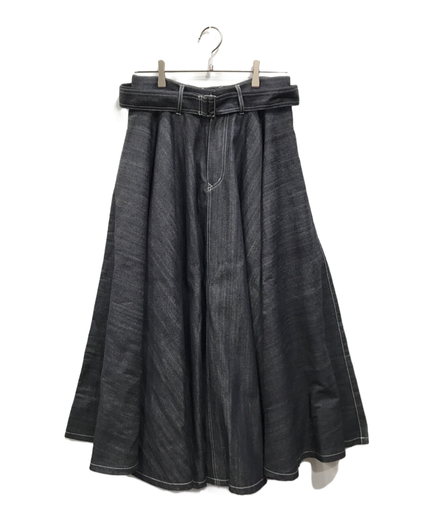 foufou / フーフー | linen flare skirt リネン フレアスカート | 0