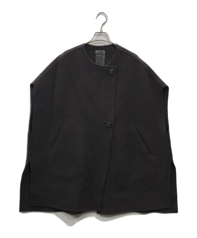 【美品】NOBLE ノーブル MTRリバーポンチョジレ ノーカラー ケープコート 早い者勝ちSALE【美品】ノーブル リバーポンチョジレ ケープコート 4.9