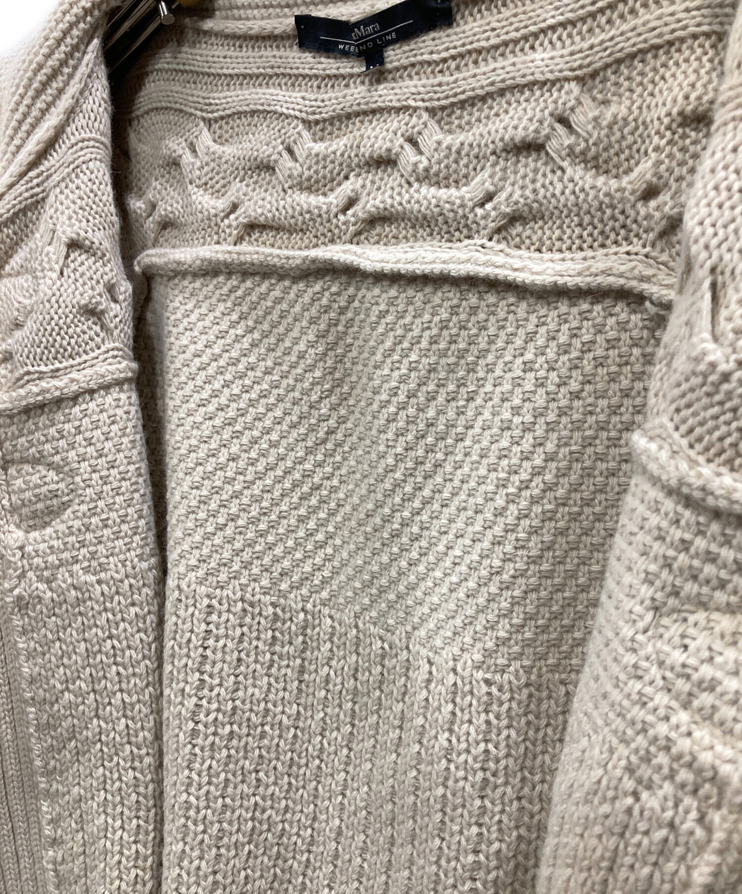 中古・古着通販】MaxMara (マックスマーラ) カシミヤ混ニット 