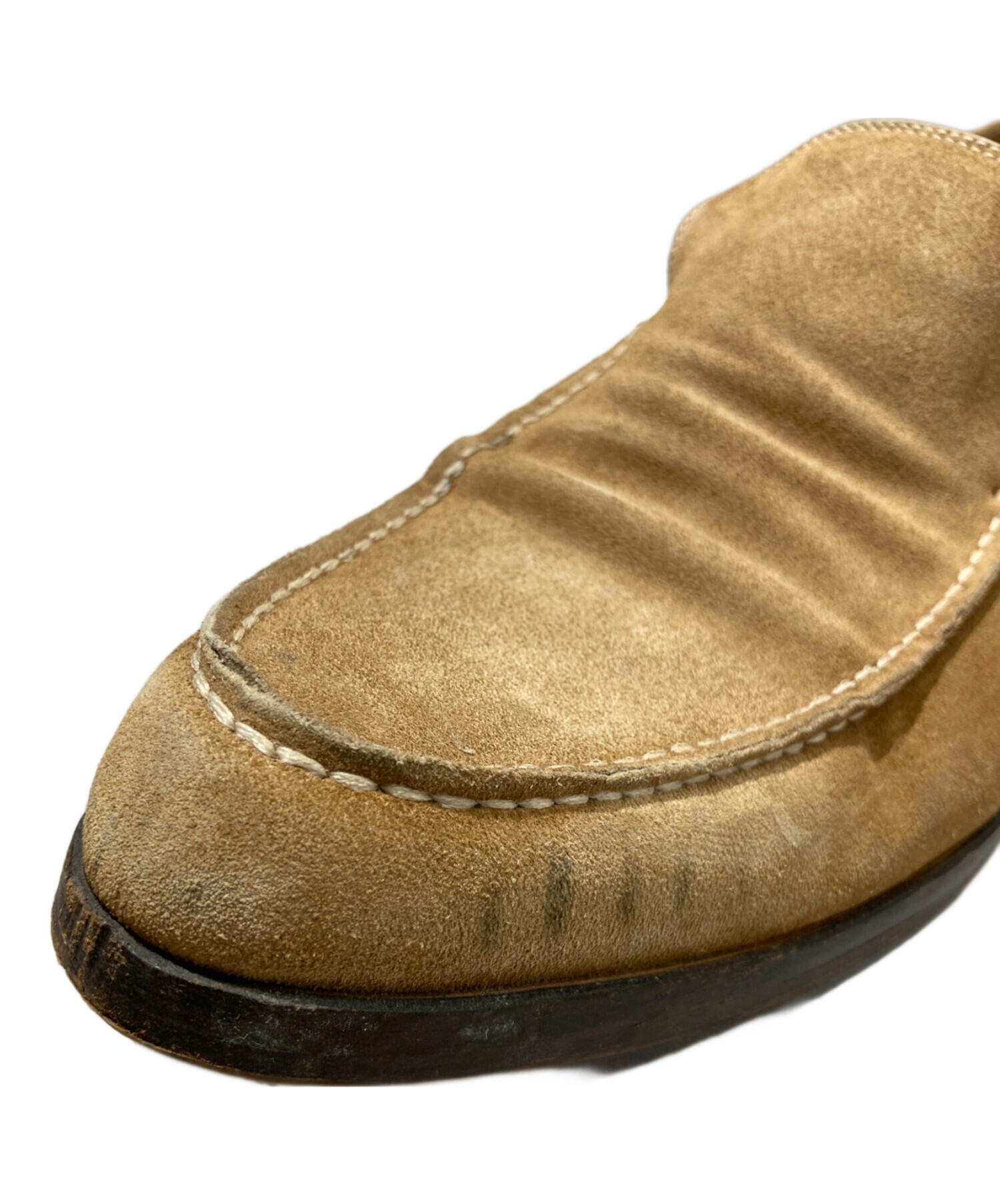 中古・古着通販】sergio rossi (セルジオロッシ) スウェードローファー