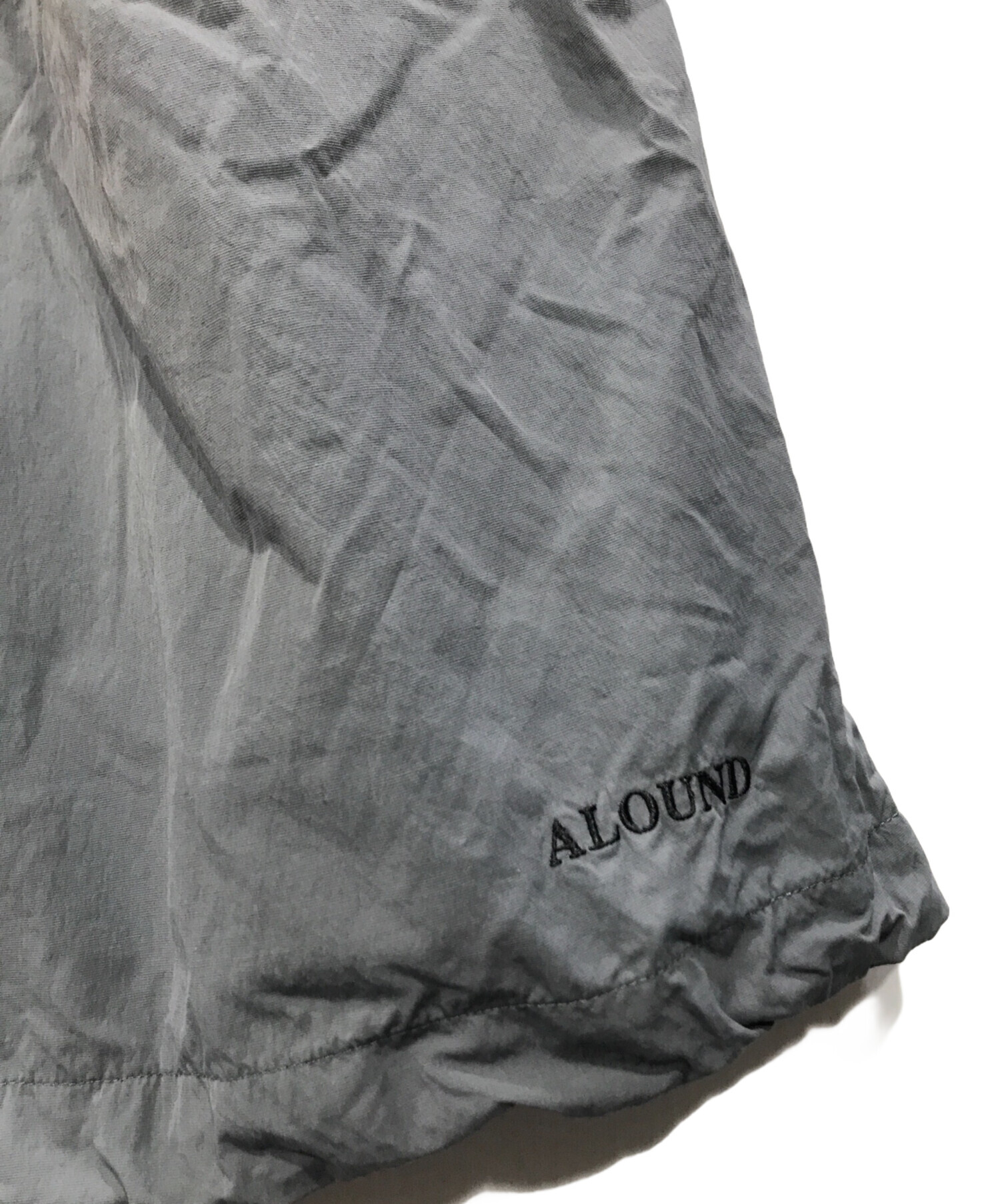 ALOUND ハーフパンツ サイズL 中古・古着通販】ALOUND (アラウンド) ハーフパンツ グレー サイズ:L