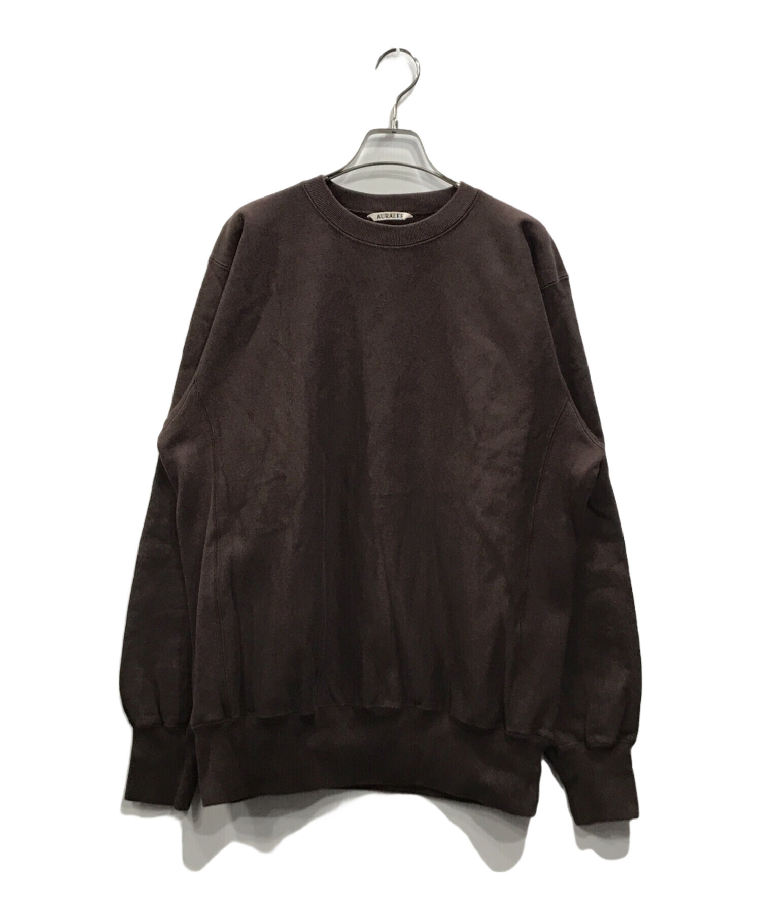 中古・古着通販】AURALEE (オーラリー) HIGH COUNT HEAVY SWEAT P/O 
