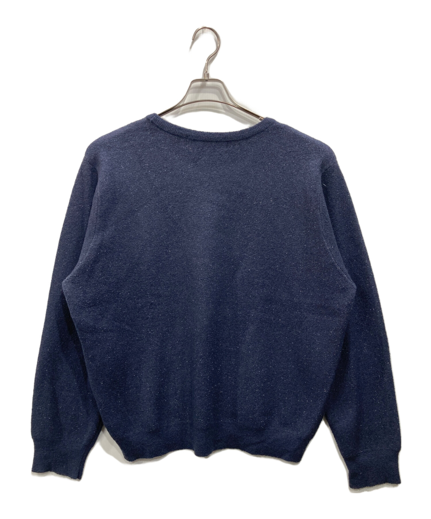 中古・古着通販】studio seven (スタジオセブン) V Flower Crew Neck 