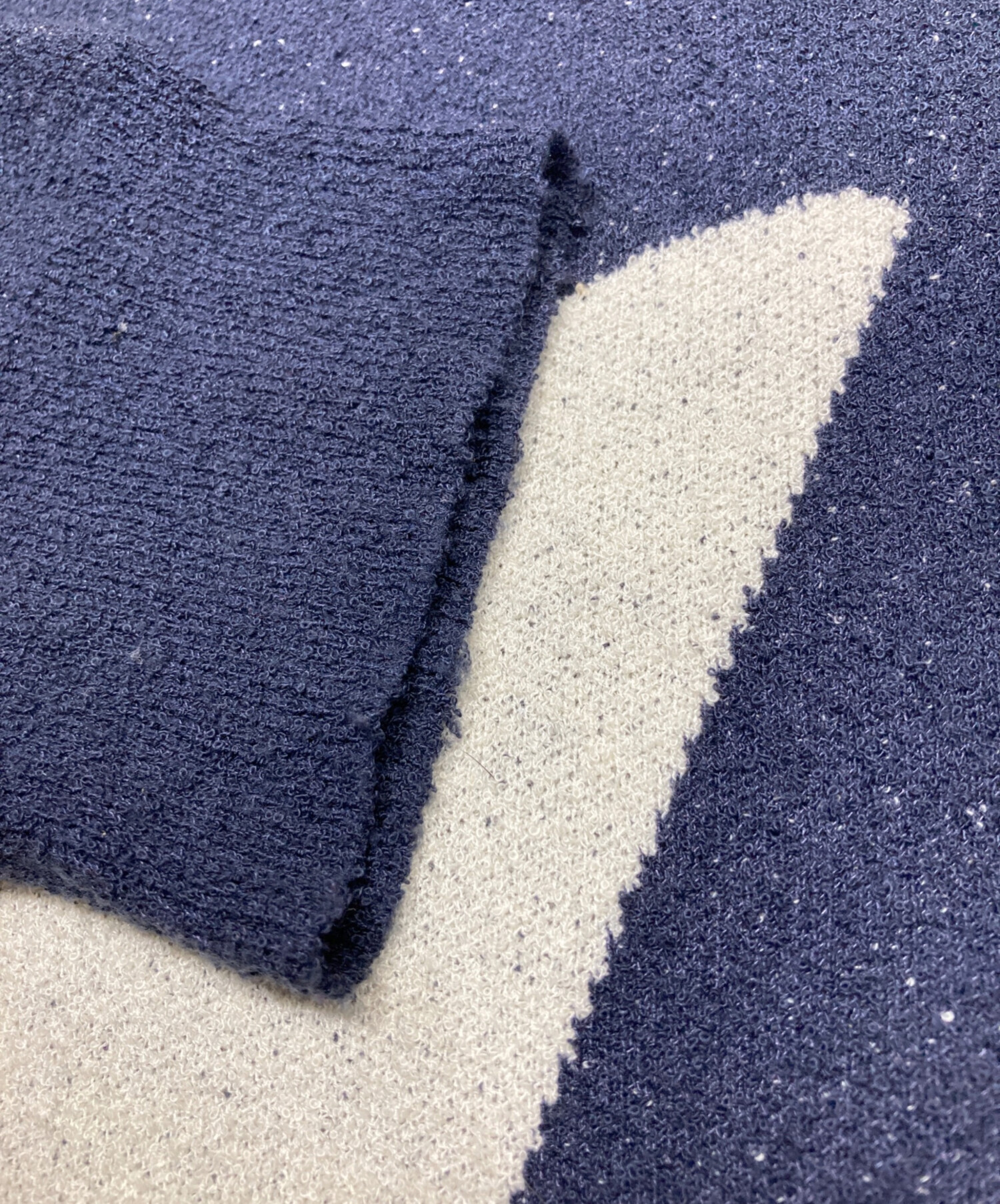 中古・古着通販】studio seven (スタジオセブン) V Flower Crew Neck 