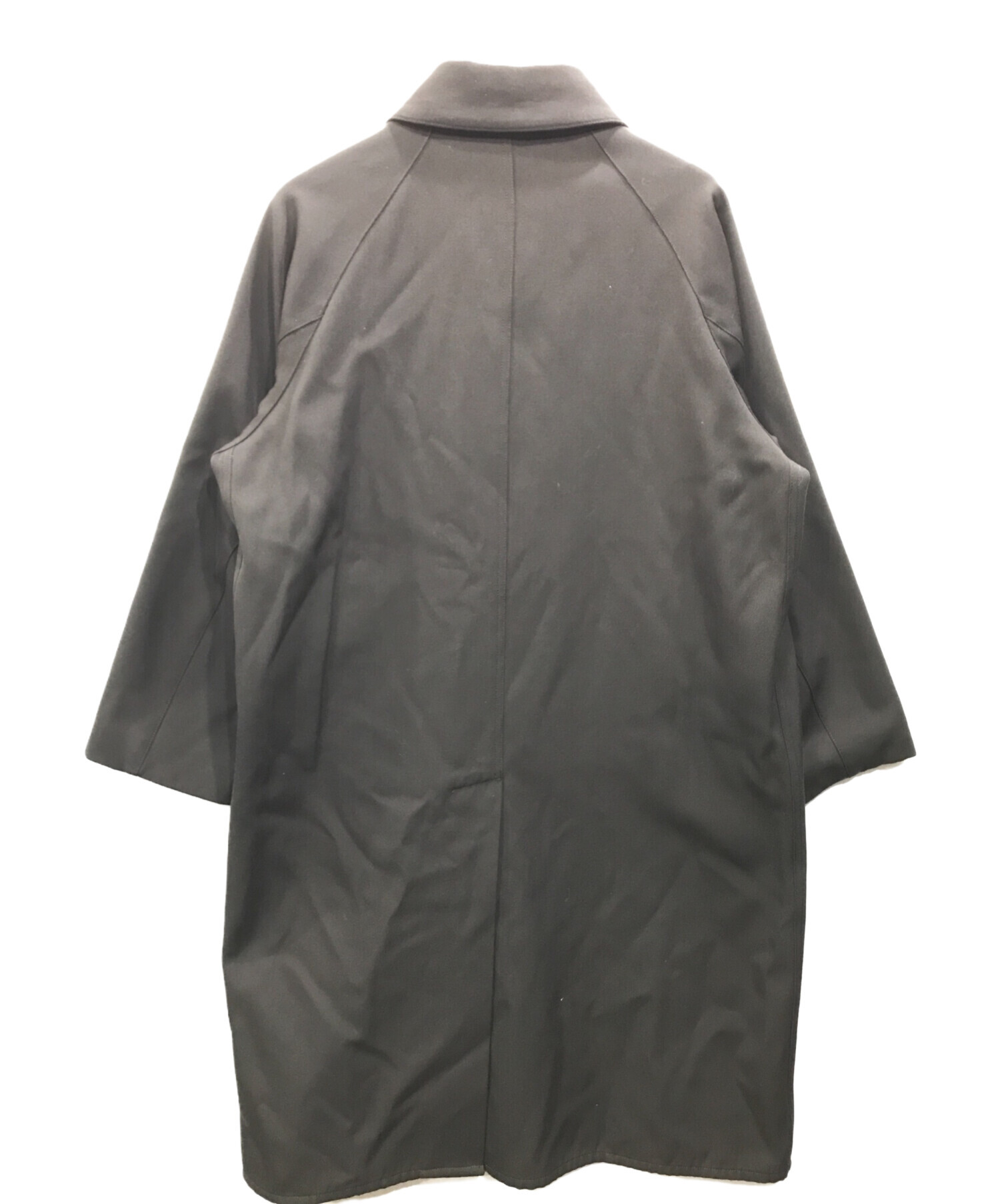 最終値下 AUBETT オーベット バックサテンギャバジン ライディング コート 中古・古着通販】AUBETT (オーベット) バックサテンギャバジン