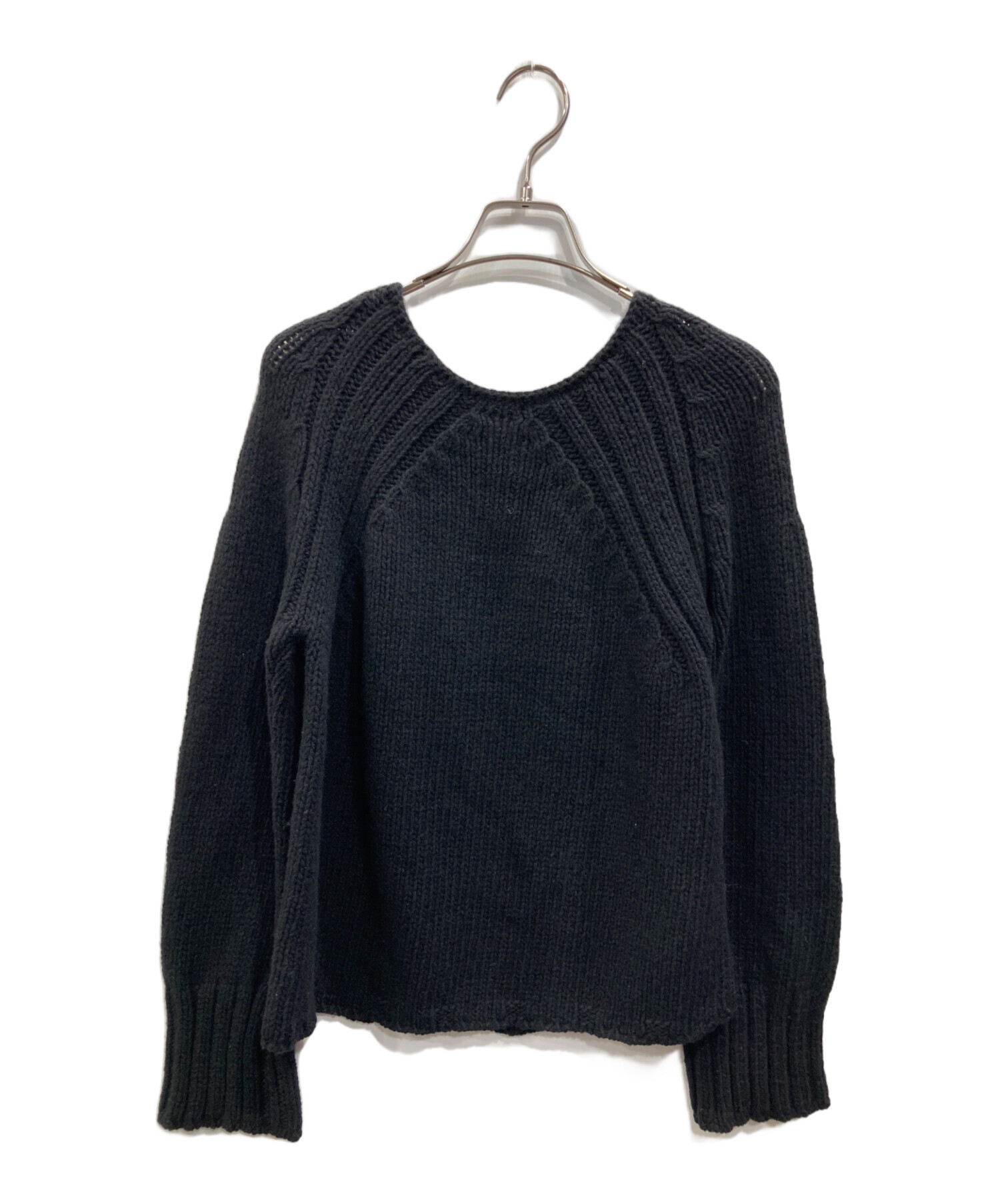 クリステンセンドゥノルド T372 ウールコットンカシミヤ 切り替え ニット クリステンセンドゥノルド T372 ウールコットンカシミヤ 切り替え ニット