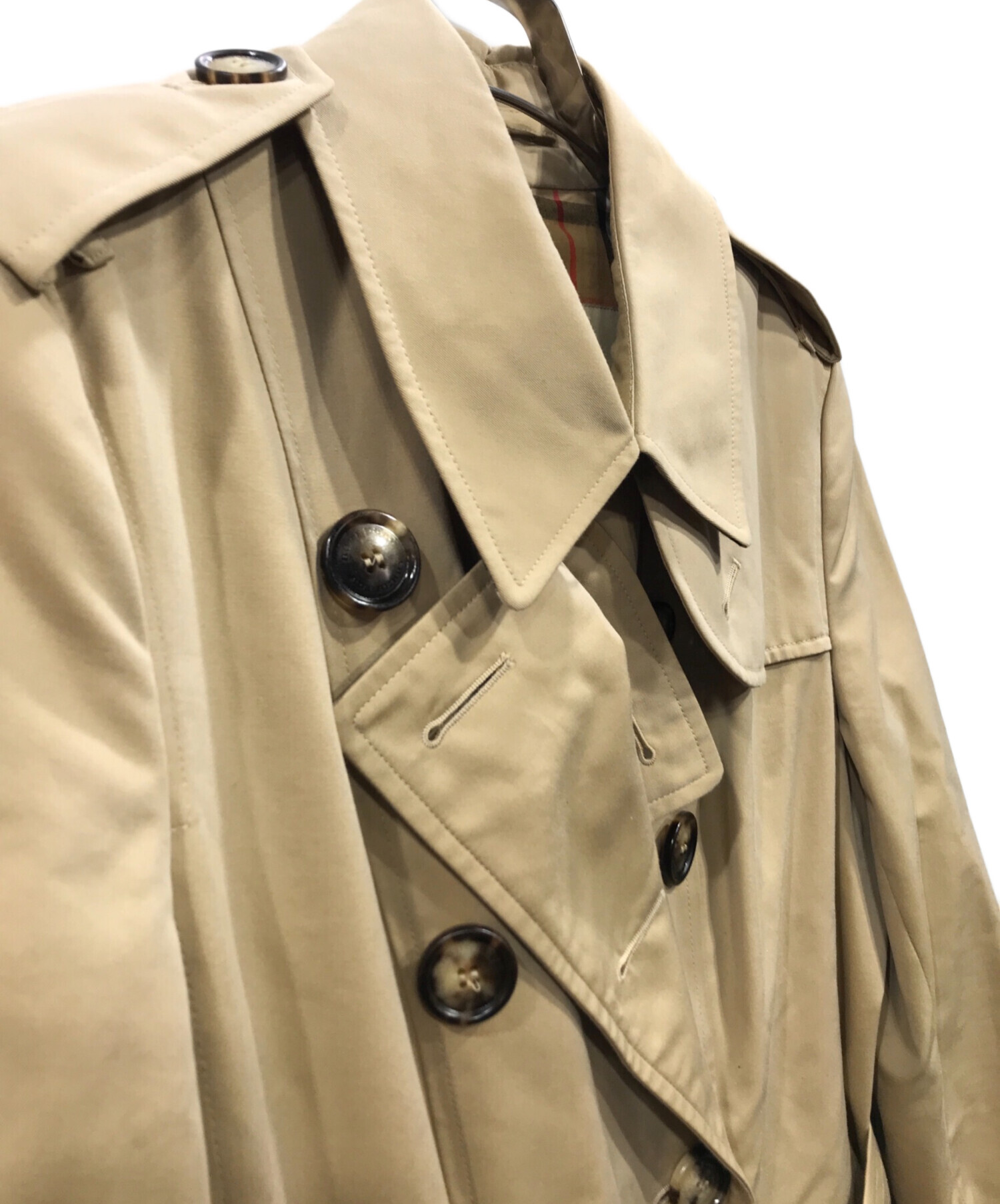 中古・古着通販】BURBERRY (バーバリー) トレンチコート ベージュ