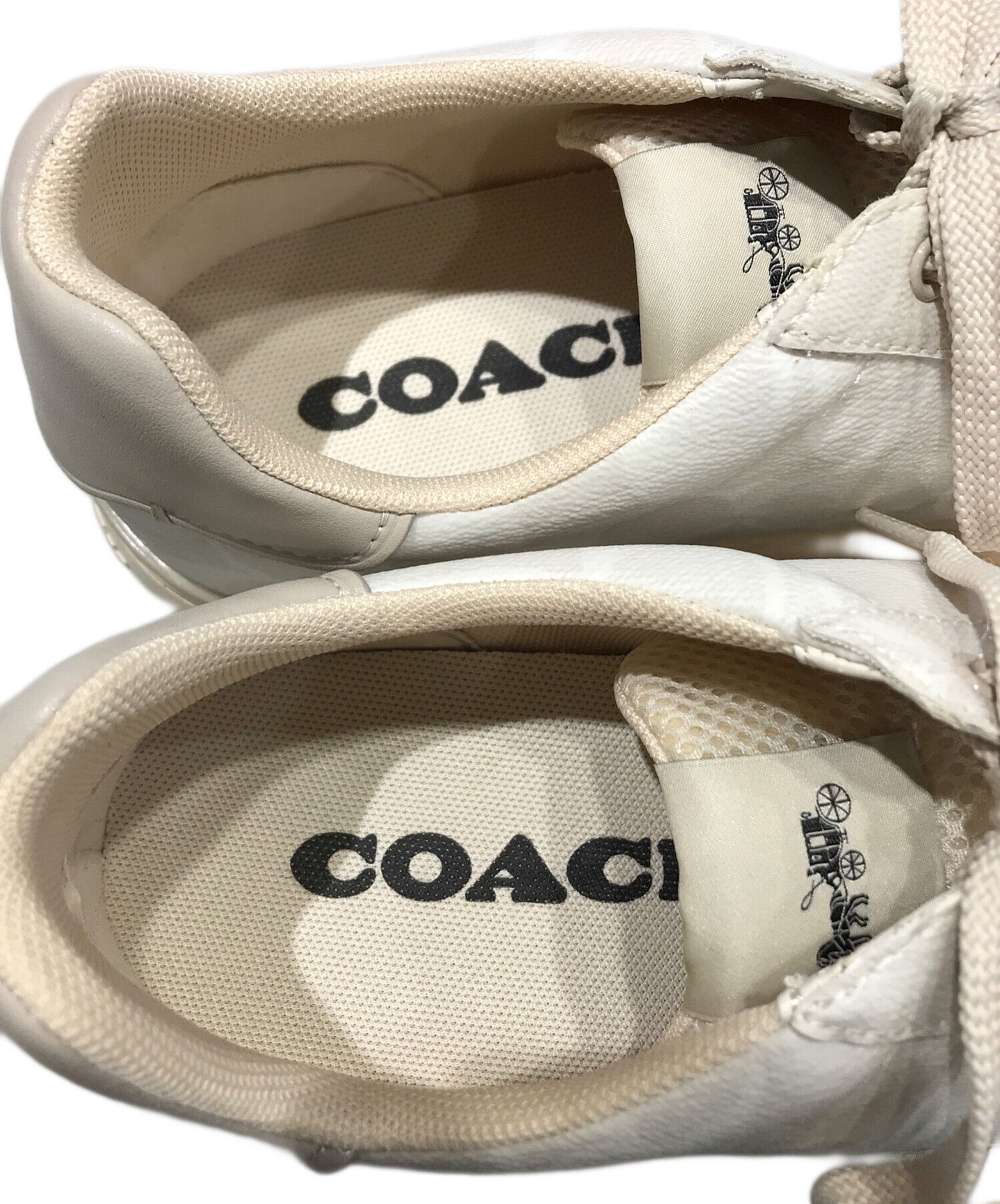 中古・古着通販】COACH (コーチ) シグネチャー ローカットスニーカー 
