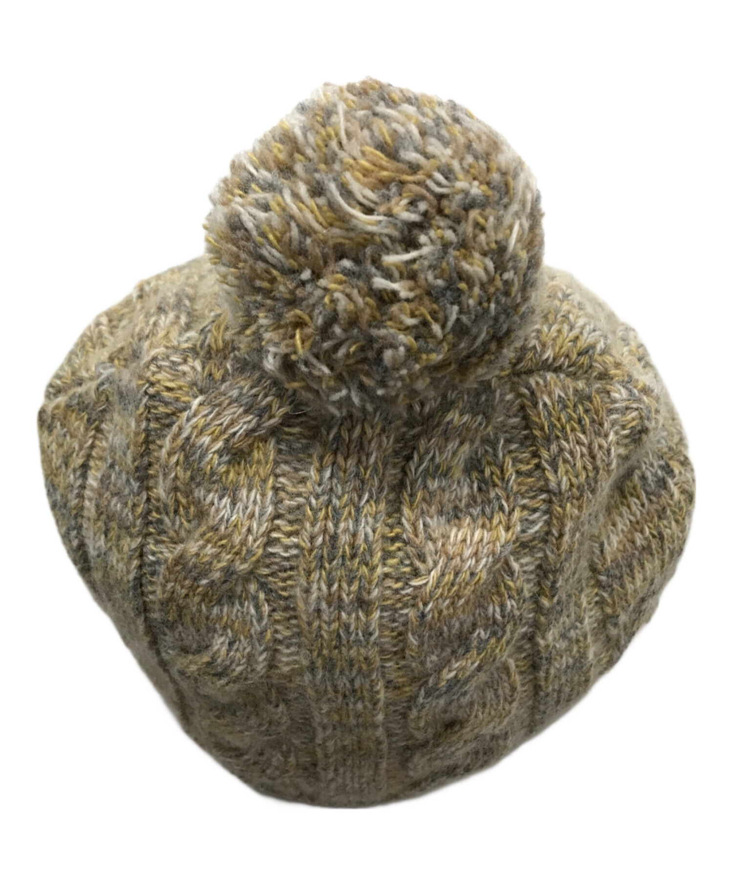 中古・古着通販】PRADA (プラダ) ニット帽 ベージュ サイズ:M