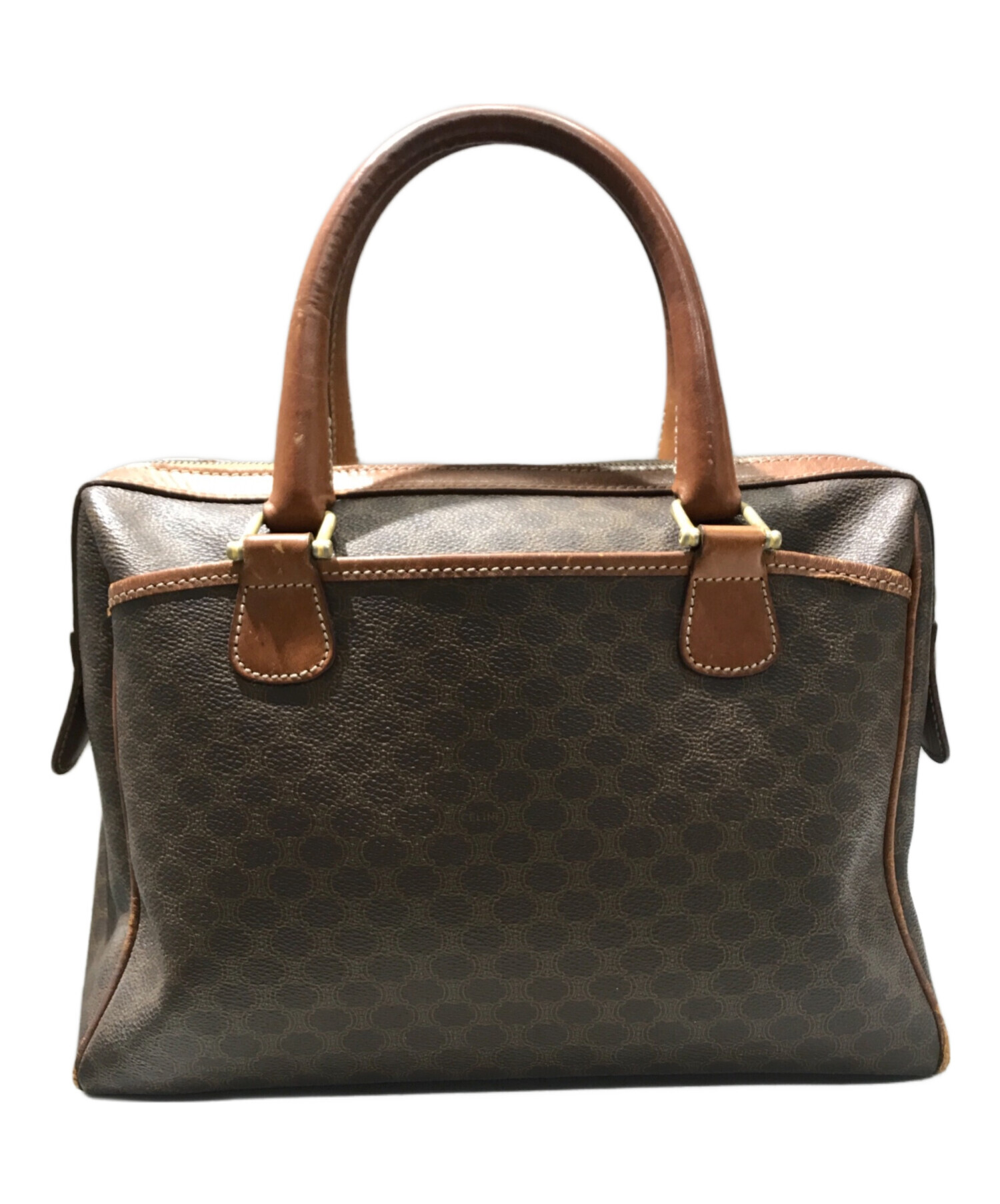 中古・古着通販】CELINE (セリーヌ) マカダム ミニボストンバッグ 