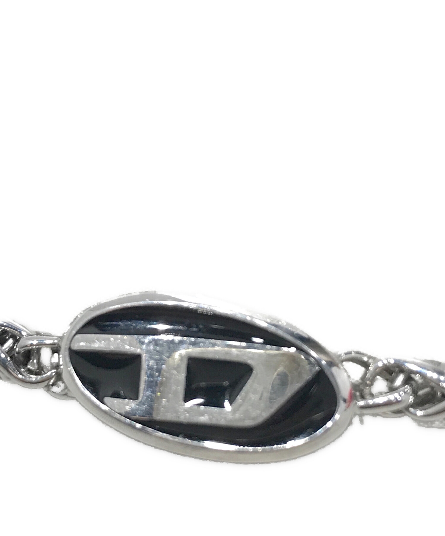 中古・古着通販】DIESEL (ディーゼル) Dロゴチェーンブレスレット