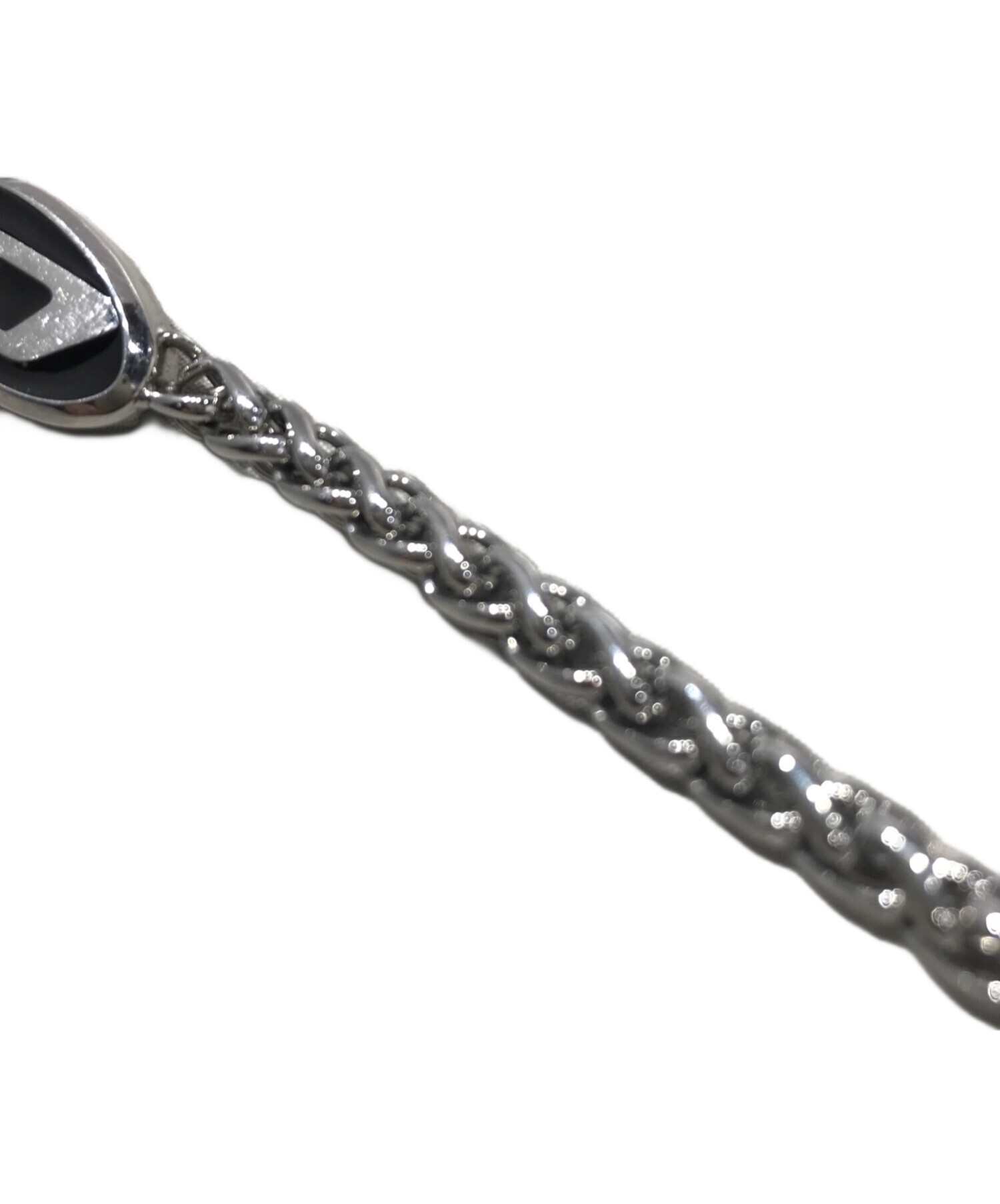 中古・古着通販】DIESEL (ディーゼル) Dロゴチェーンブレスレット