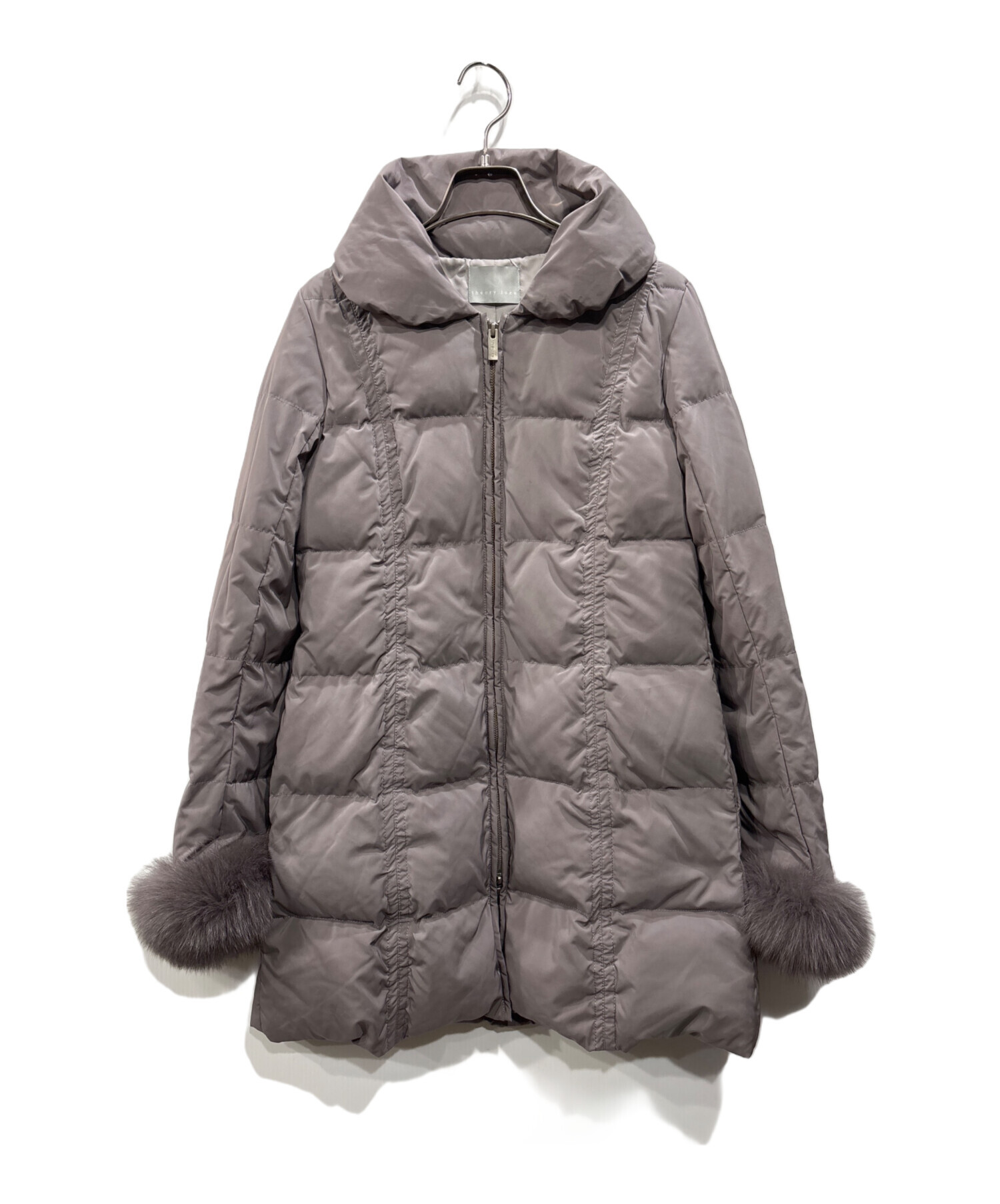 【専用品】セオリーリュクス　ダウンコート　38 フード　軽い 寒冷地先行販売】フード付ダウンコート | セオリーリュクス | 大丸札幌