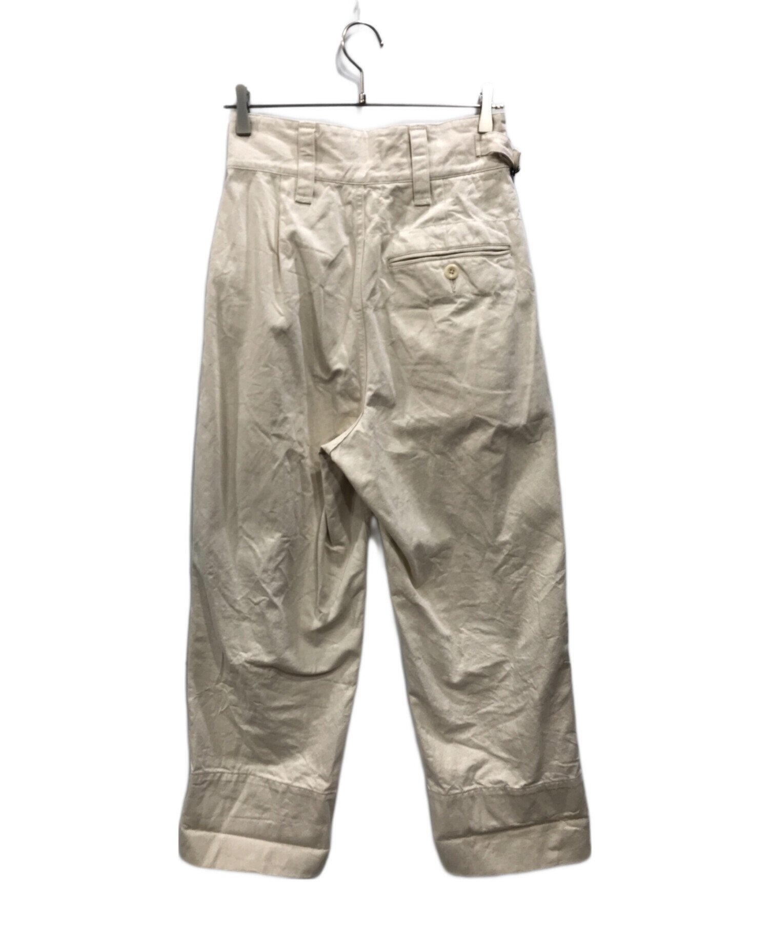 中古・古着通販】MHL (エムエイチエル) グルカパンツ アイボリー