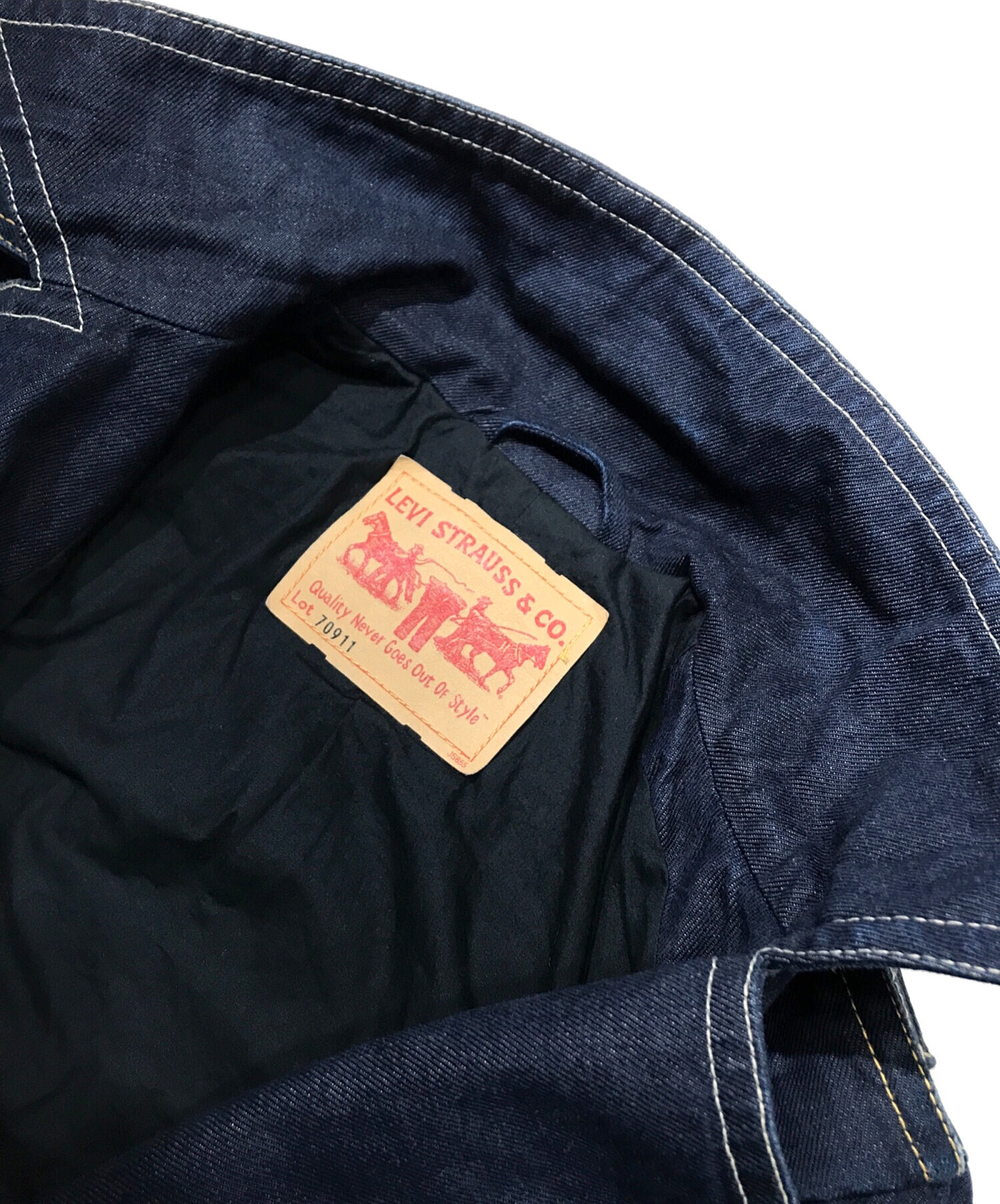GジャンLevi\u0027s リーバイス デニム ダブルライダース 70911 Levi